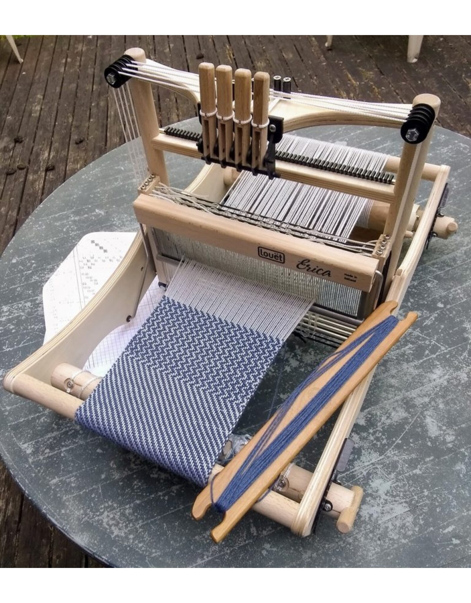 Stranded by the Sea Weaving Class - Beginning Weaving on a 4-Harness Loom