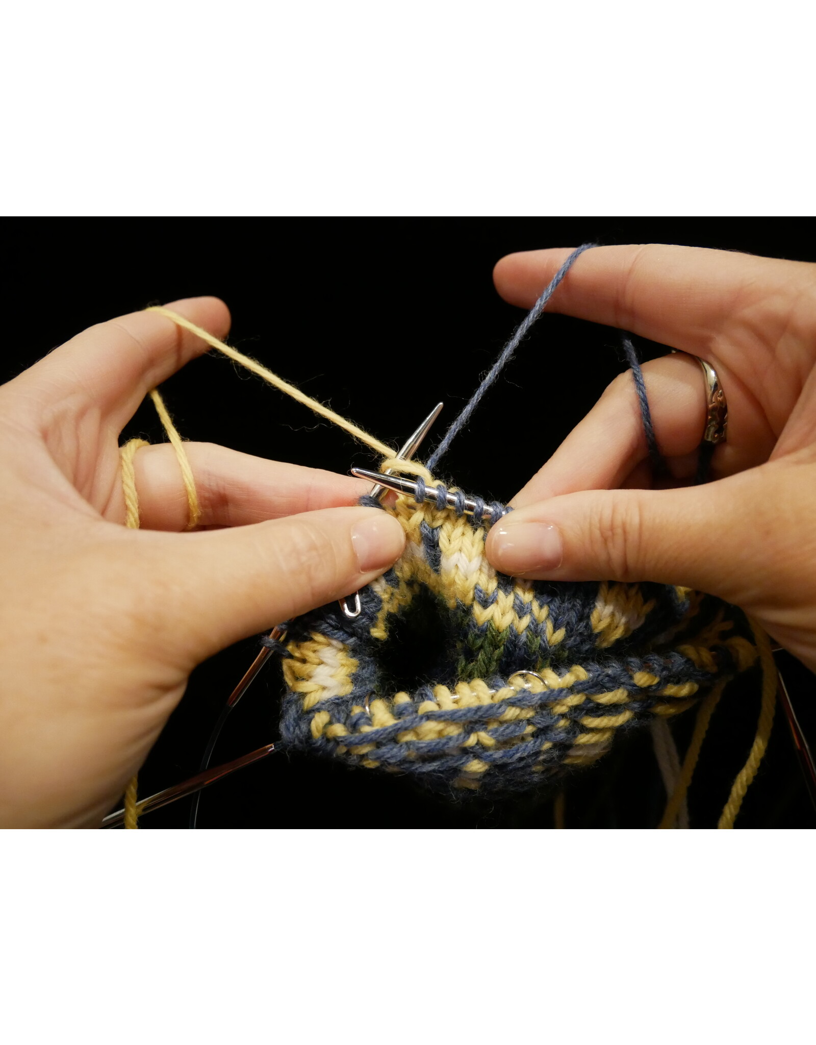 Leslie Hamacher Class:  Introduction to Stranded Colorwork