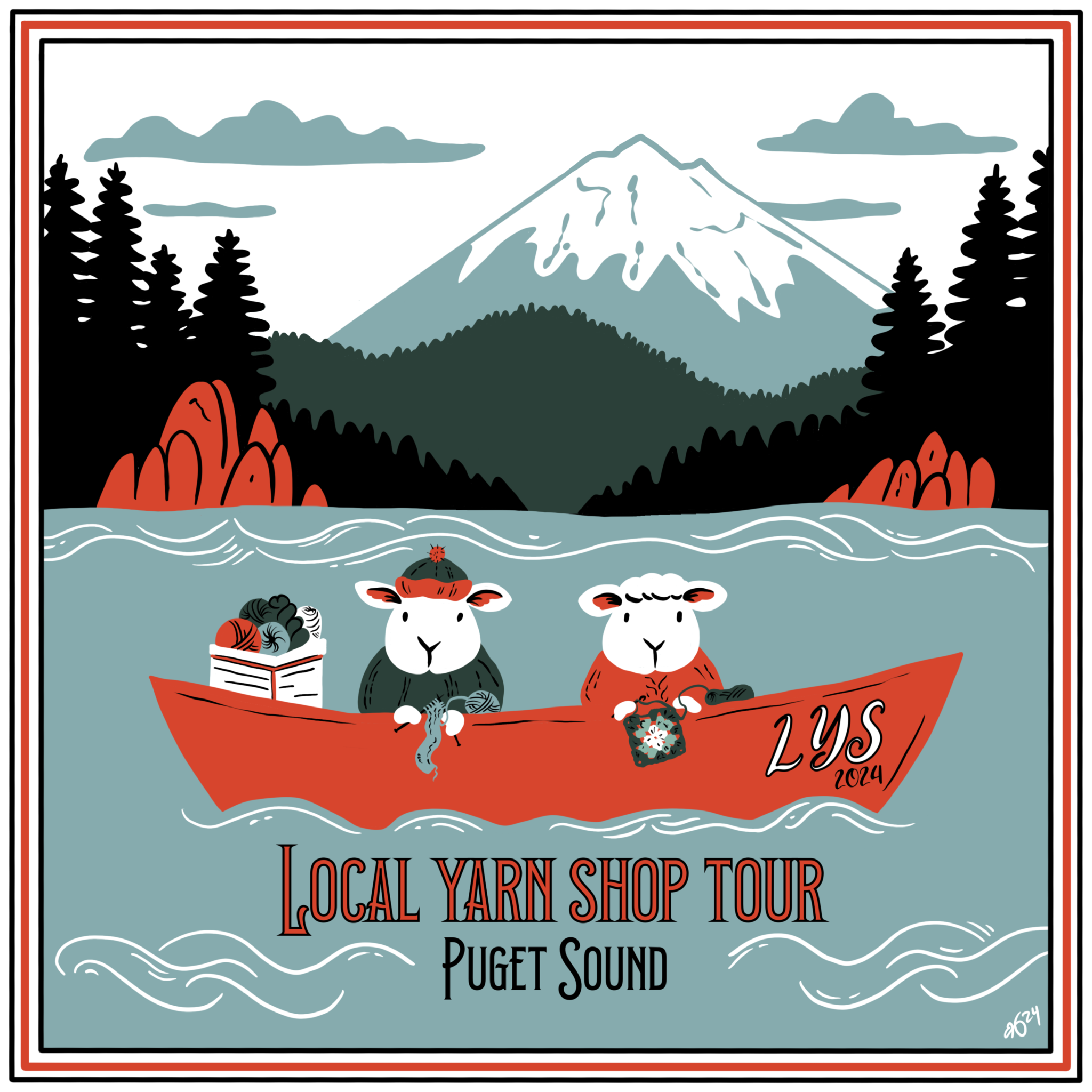 2024 Puget Sound LYS Tour - Wed, May 15th thru Sunday, May 19th