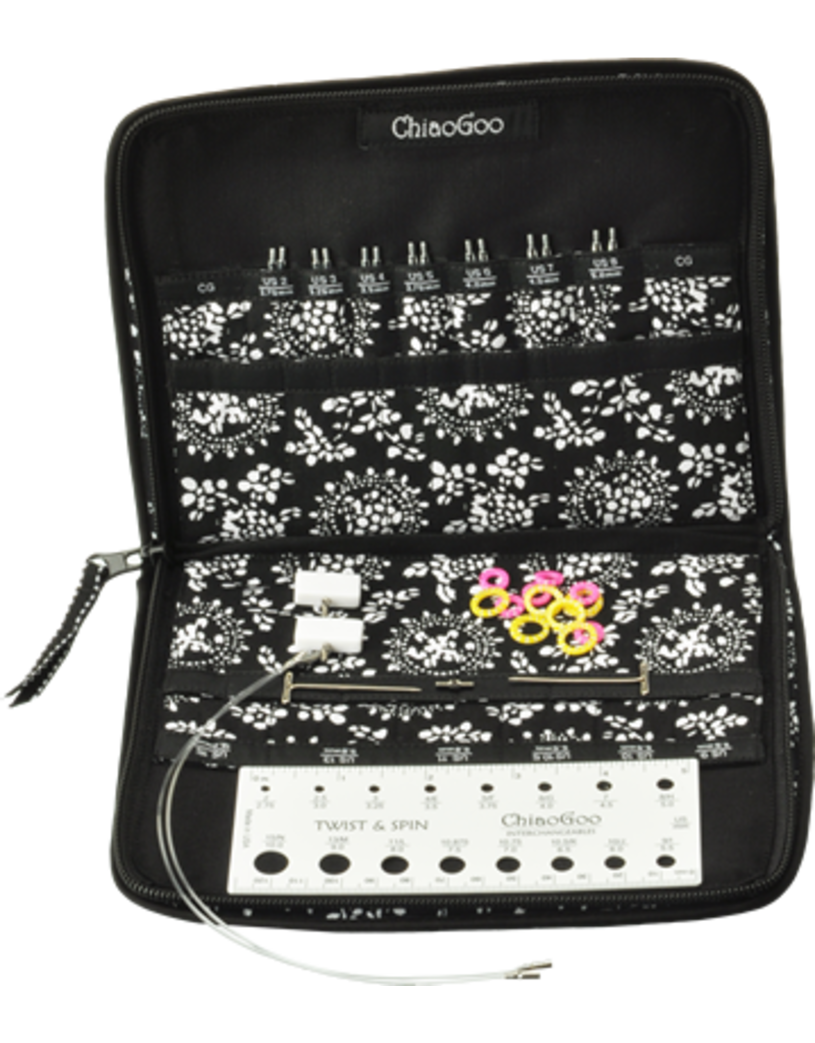 ChiaoGoo ChiaoGoo SPIN IC 4" Set Complete (US 2-15)
