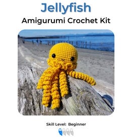 Owl Spun Crochet Kits Owl Spun Amigurumi Jellyfish Kit