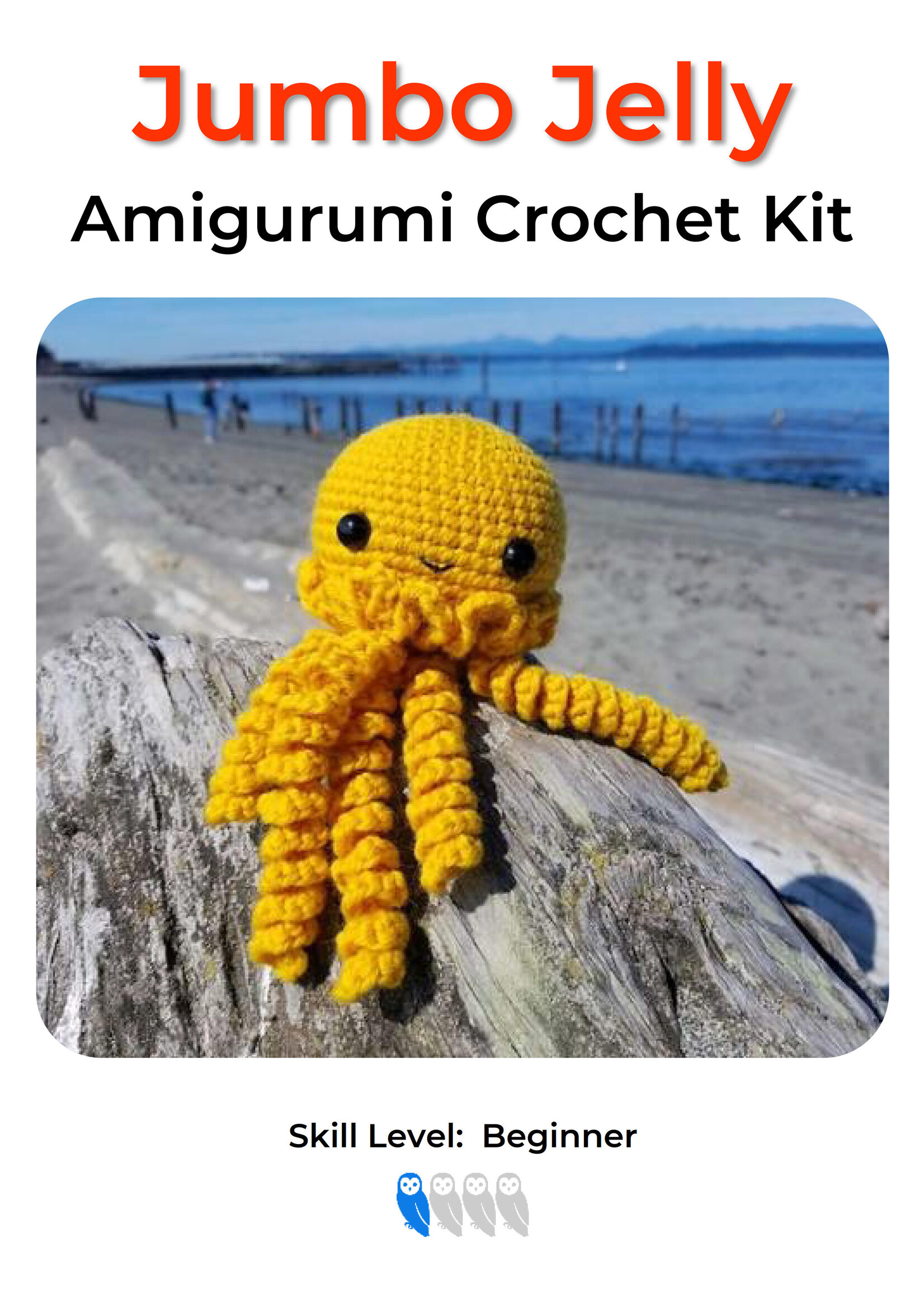 Wooly Critters Wooly Critters Kit Jumbo Jellyfish