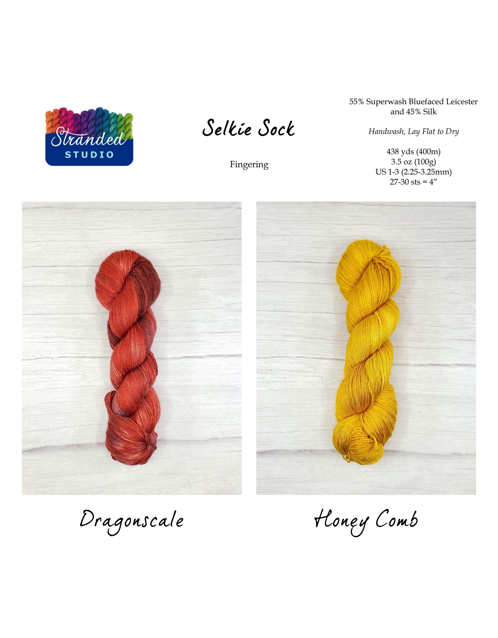 Stranded Studio Selkie Sock 100g