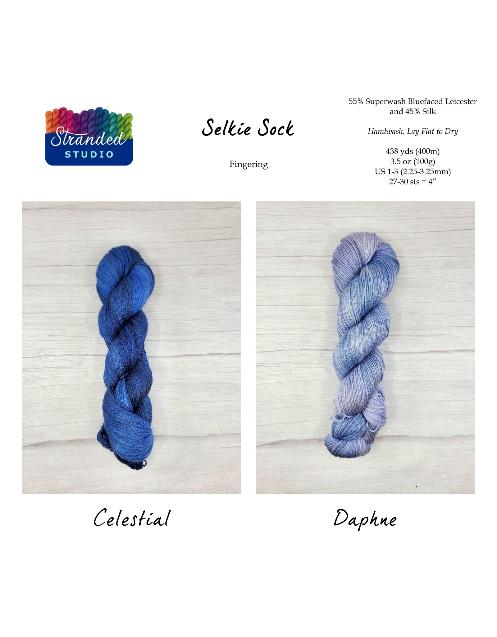 Stranded Studio Selkie Sock 100g