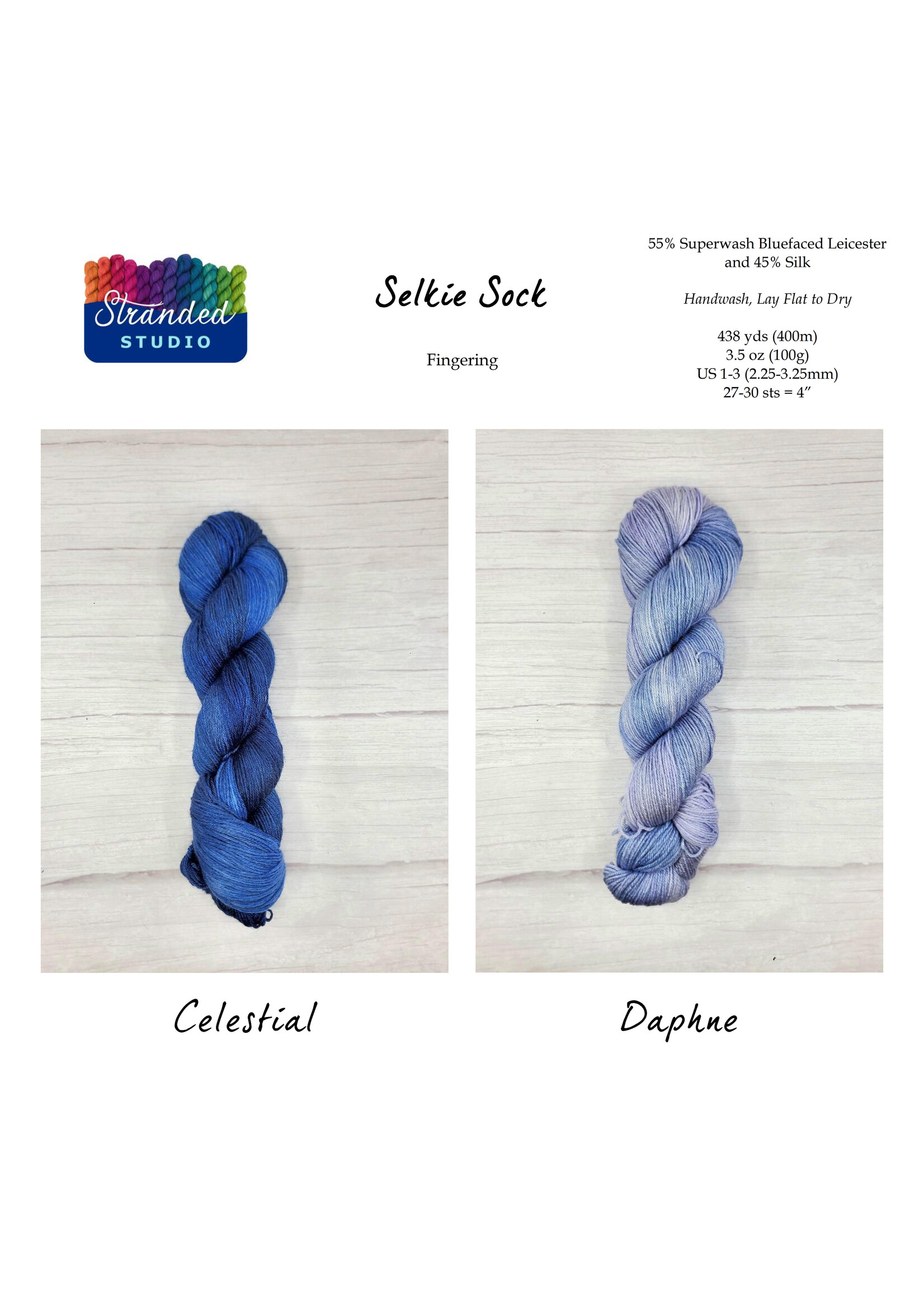 Stranded Studio Selkie Fingering 100g