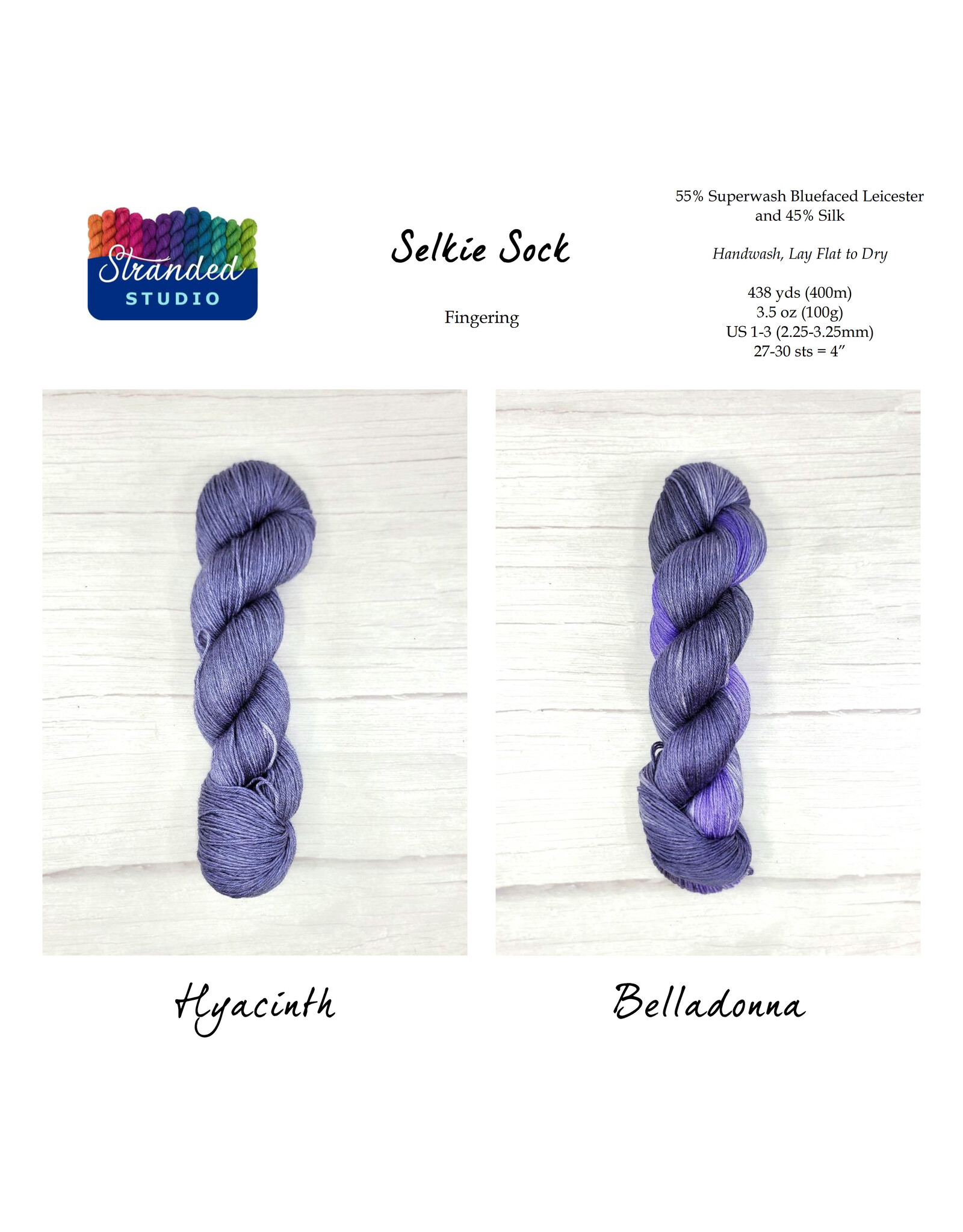 Stranded Studio Selkie Sock 100g