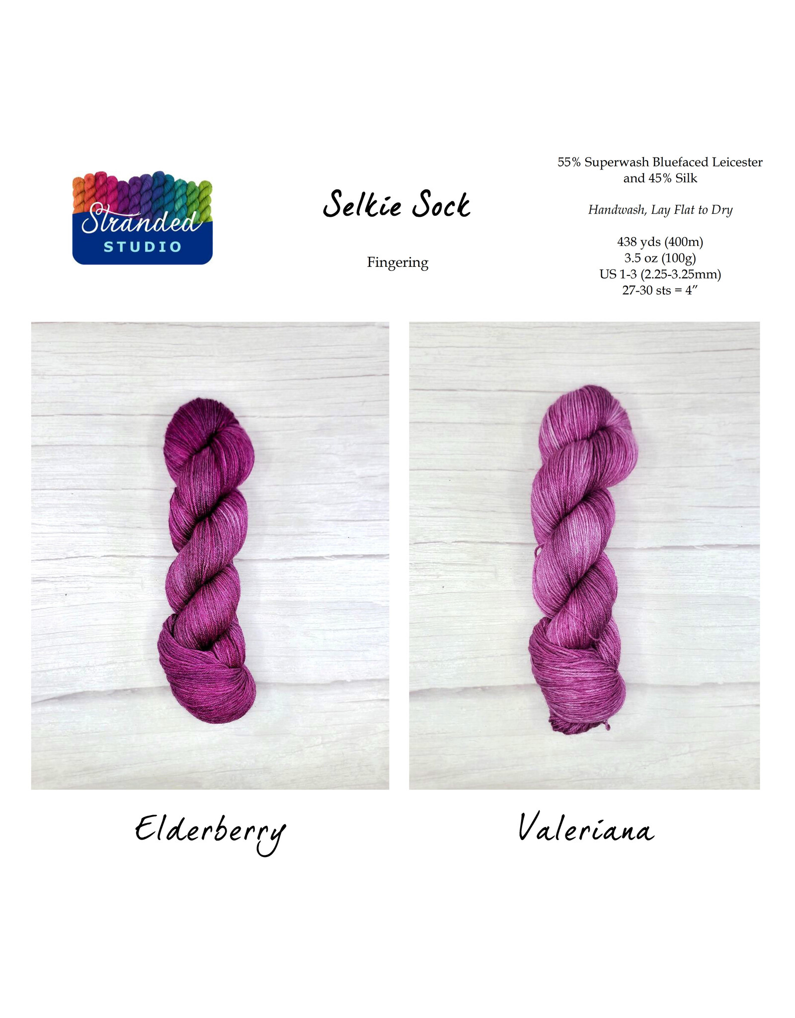 Stranded Studio Selkie Sock 100g
