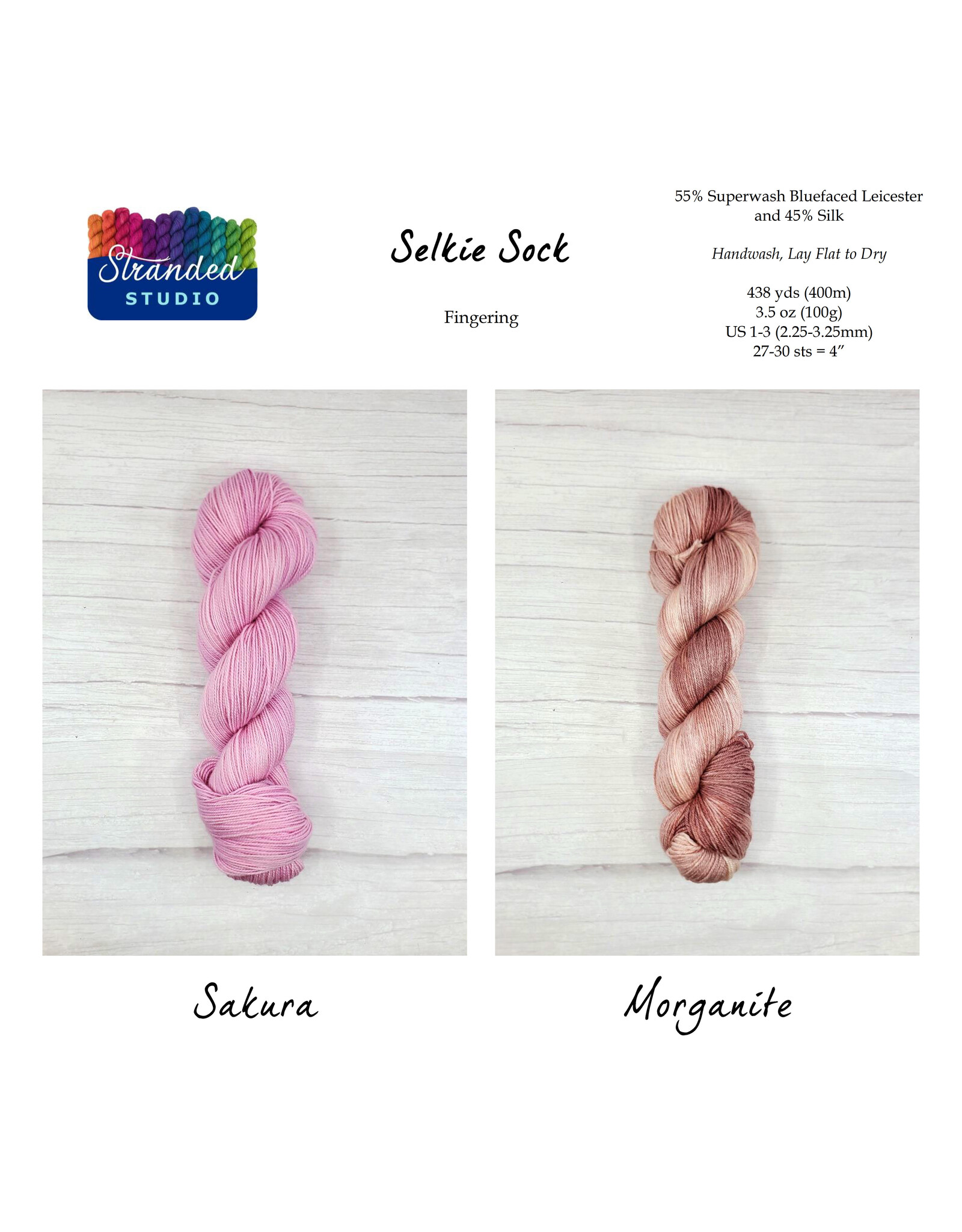 Stranded Studio Selkie Sock 100g