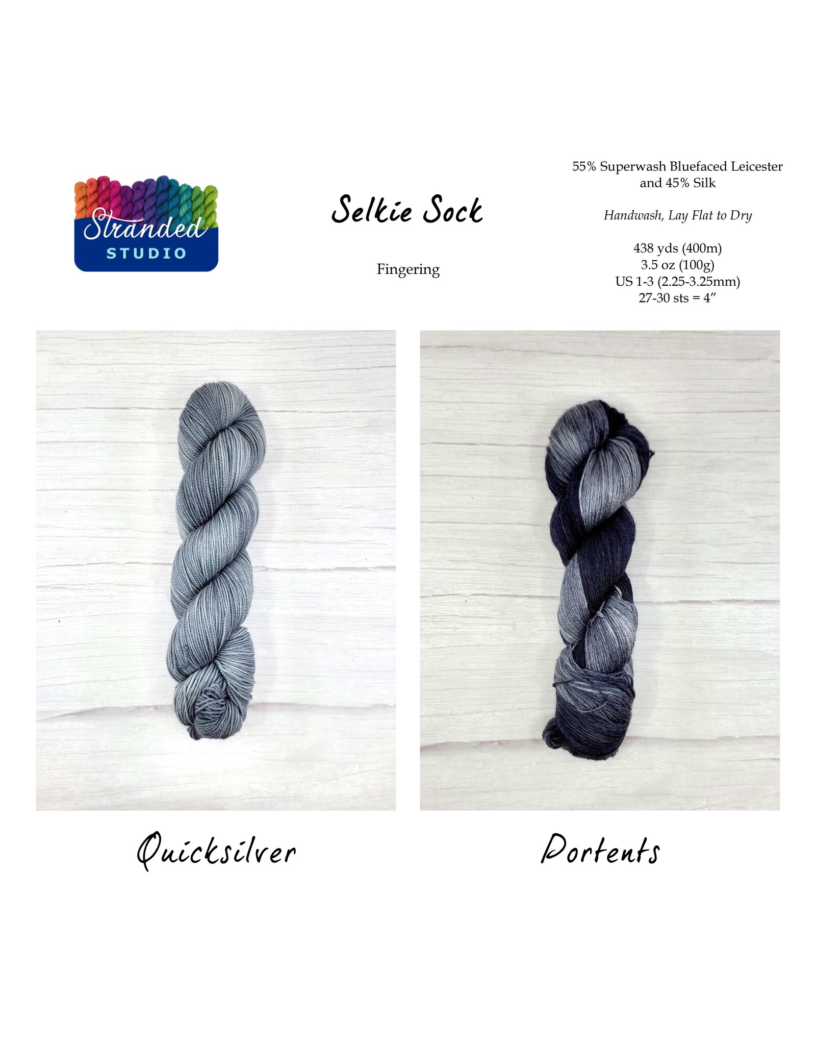 Stranded Studio Selkie Sock 100g