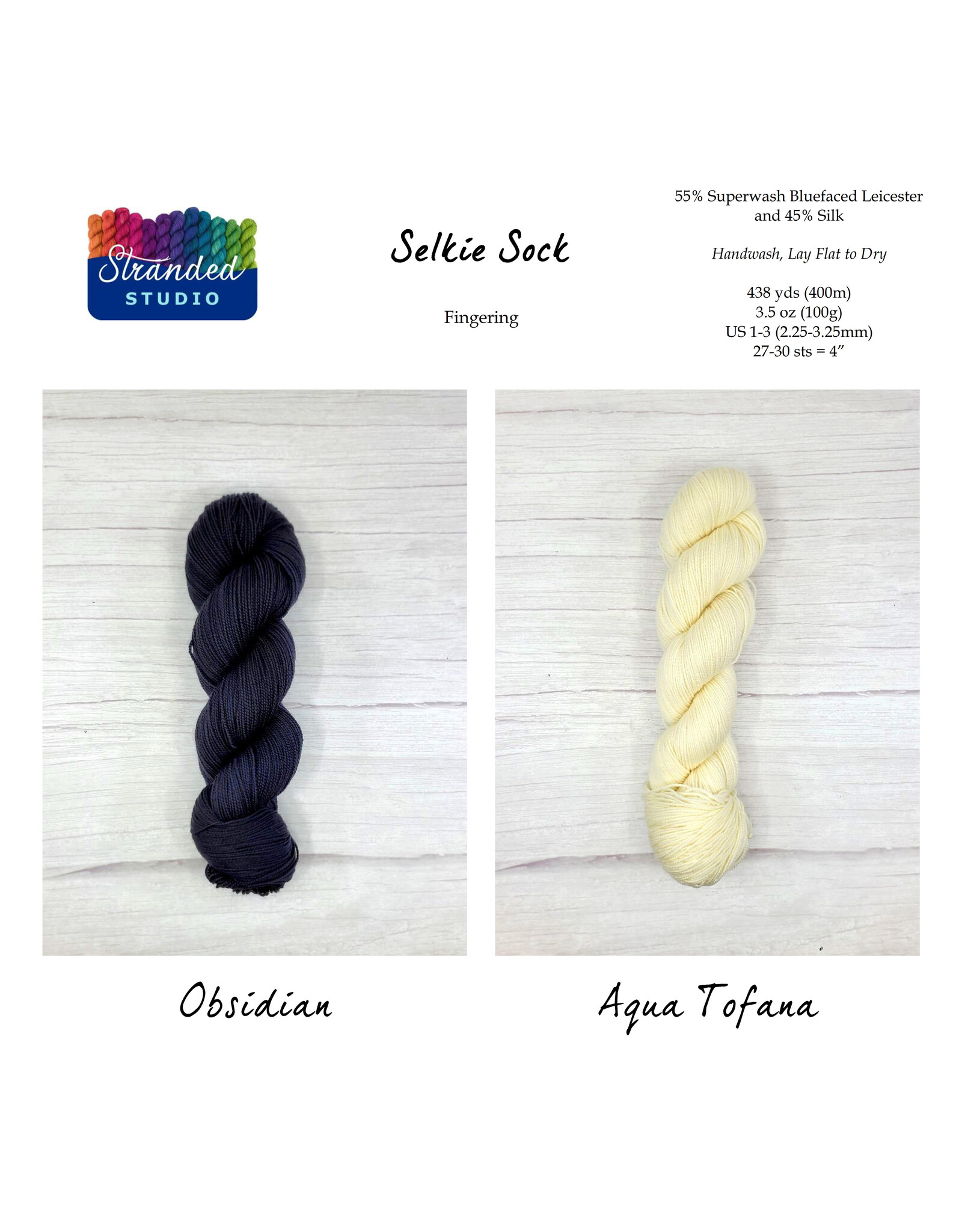 Stranded Studio Selkie Sock 100g