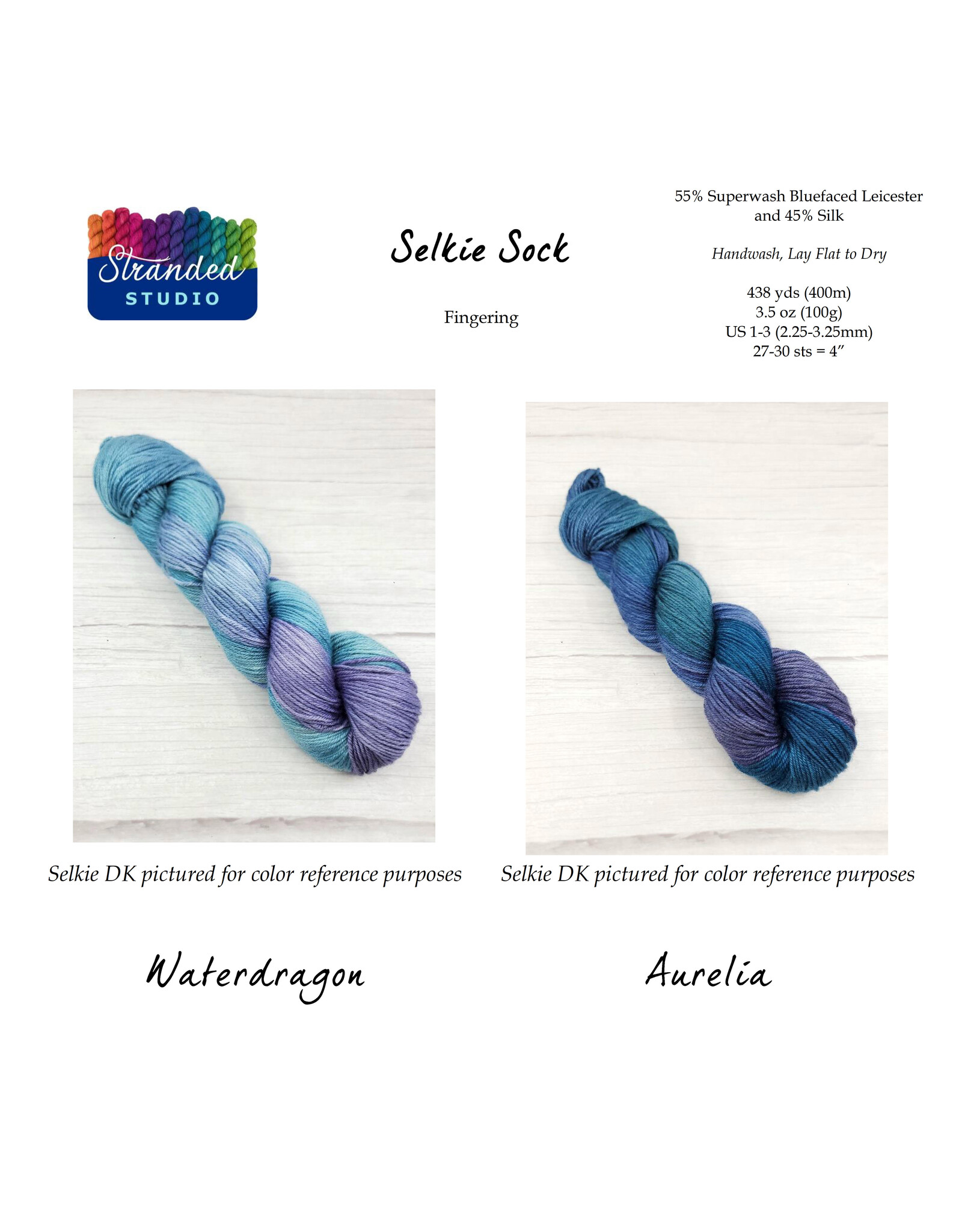 Stranded Studio Selkie Sock 100g