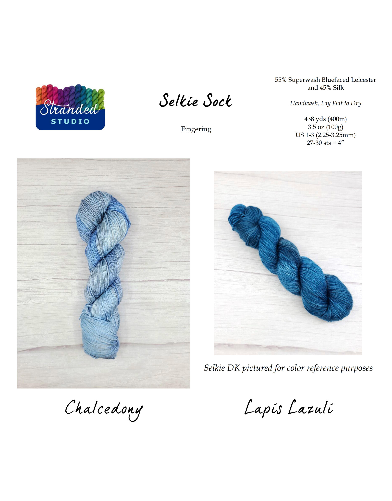 Stranded Studio Selkie Sock 100g