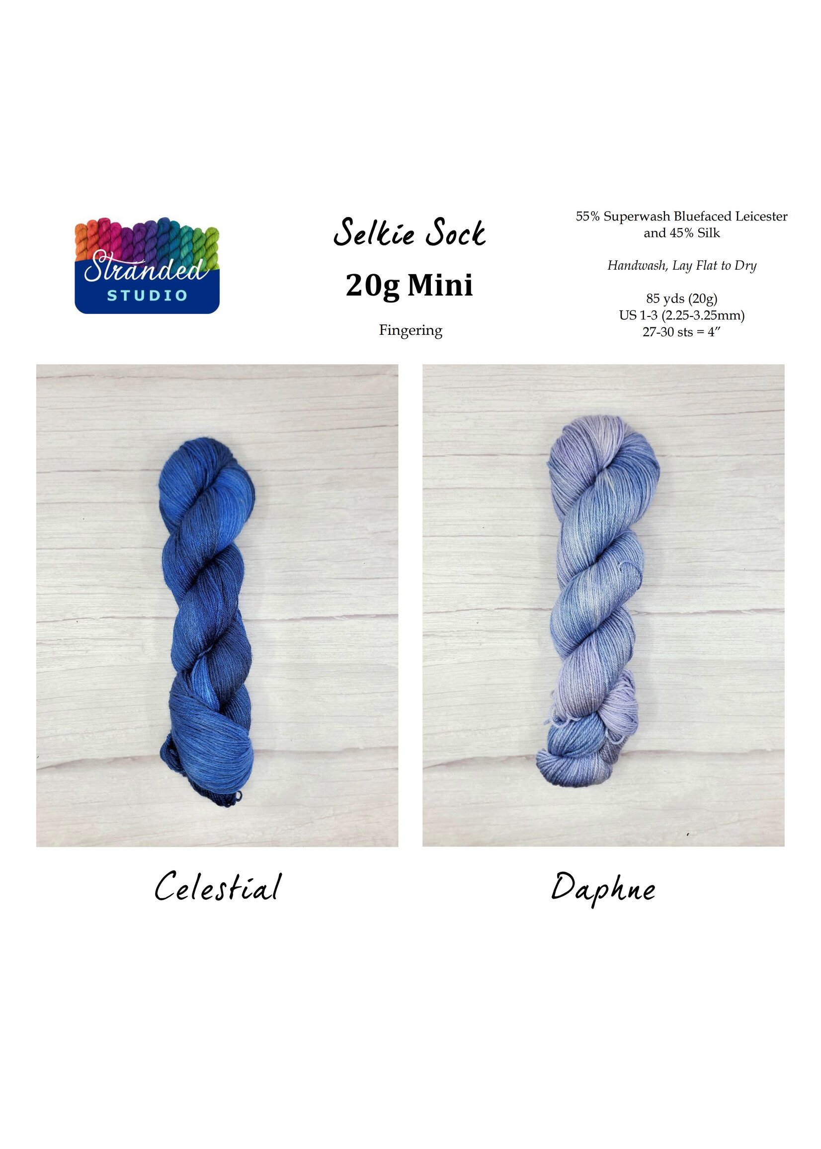 Stranded Studio Selkie Sock 20g Mini