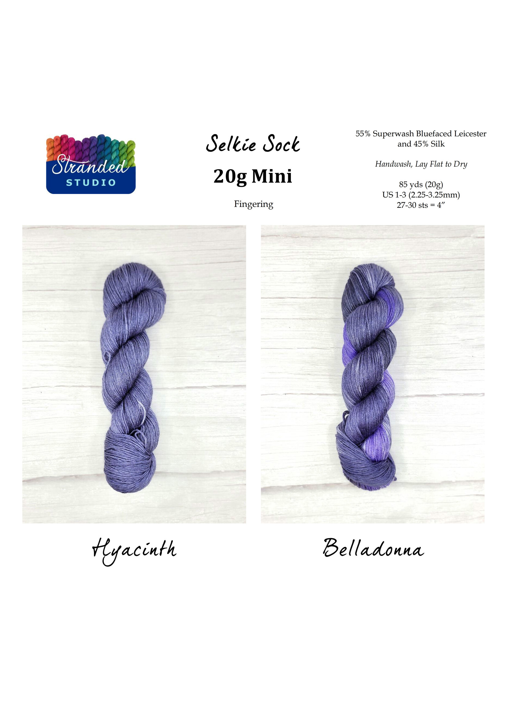 Stranded Studio Selkie Sock 20g Mini