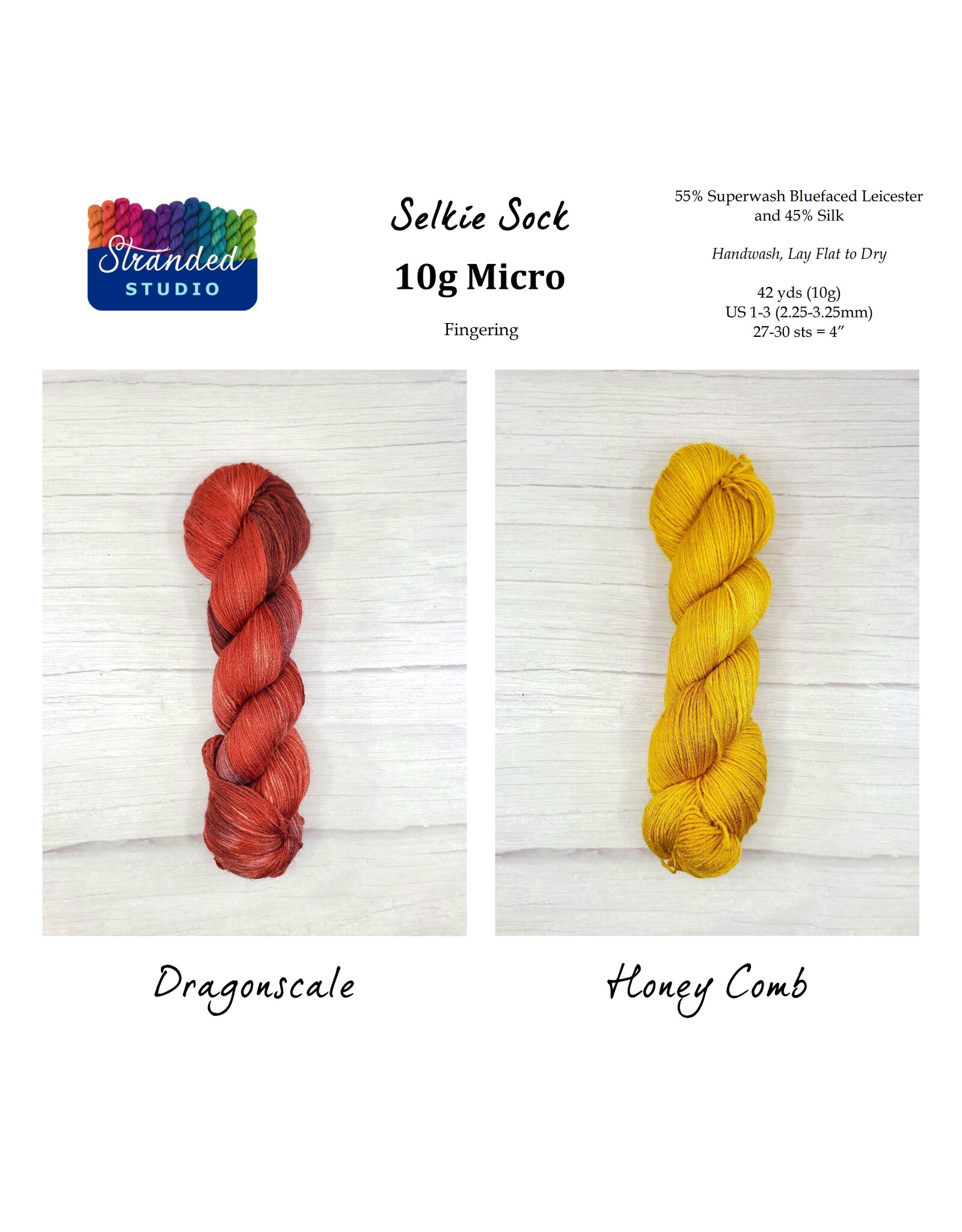 Stranded Studio Selkie Sock 10g Micro
