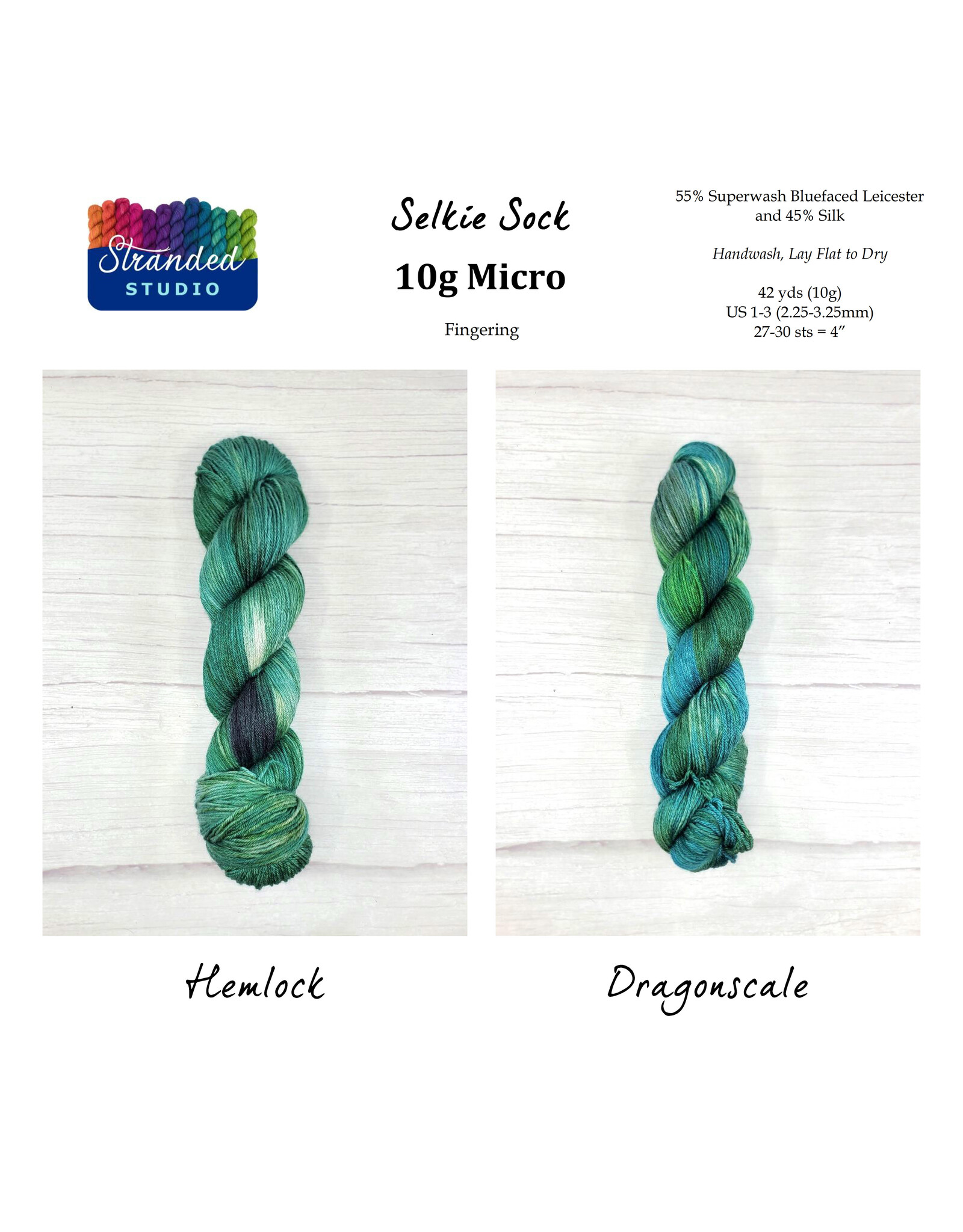 Stranded Studio Selkie Sock 10g Micro