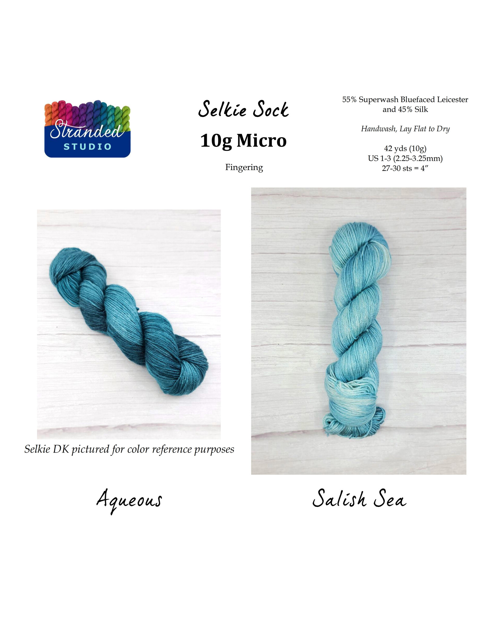 Stranded Studio Selkie Sock 10g Micro