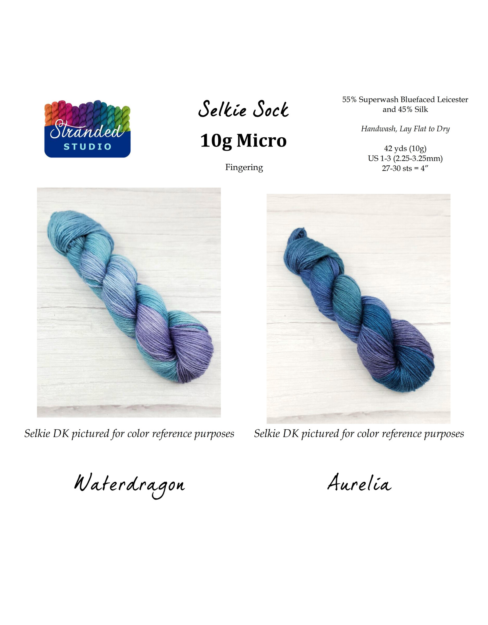 Stranded Studio Selkie Sock 10g Micro