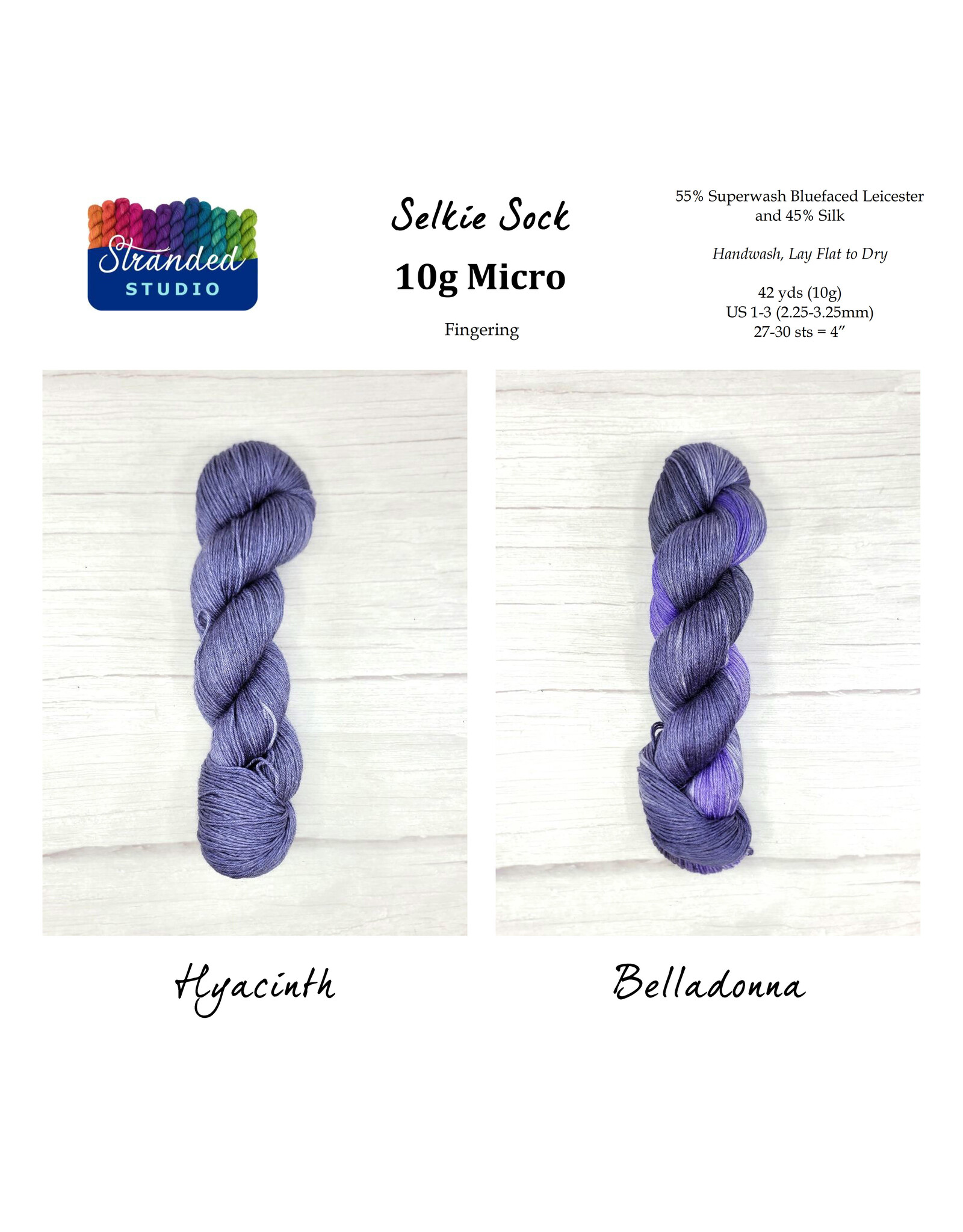 Stranded Studio Selkie Sock 10g Micro