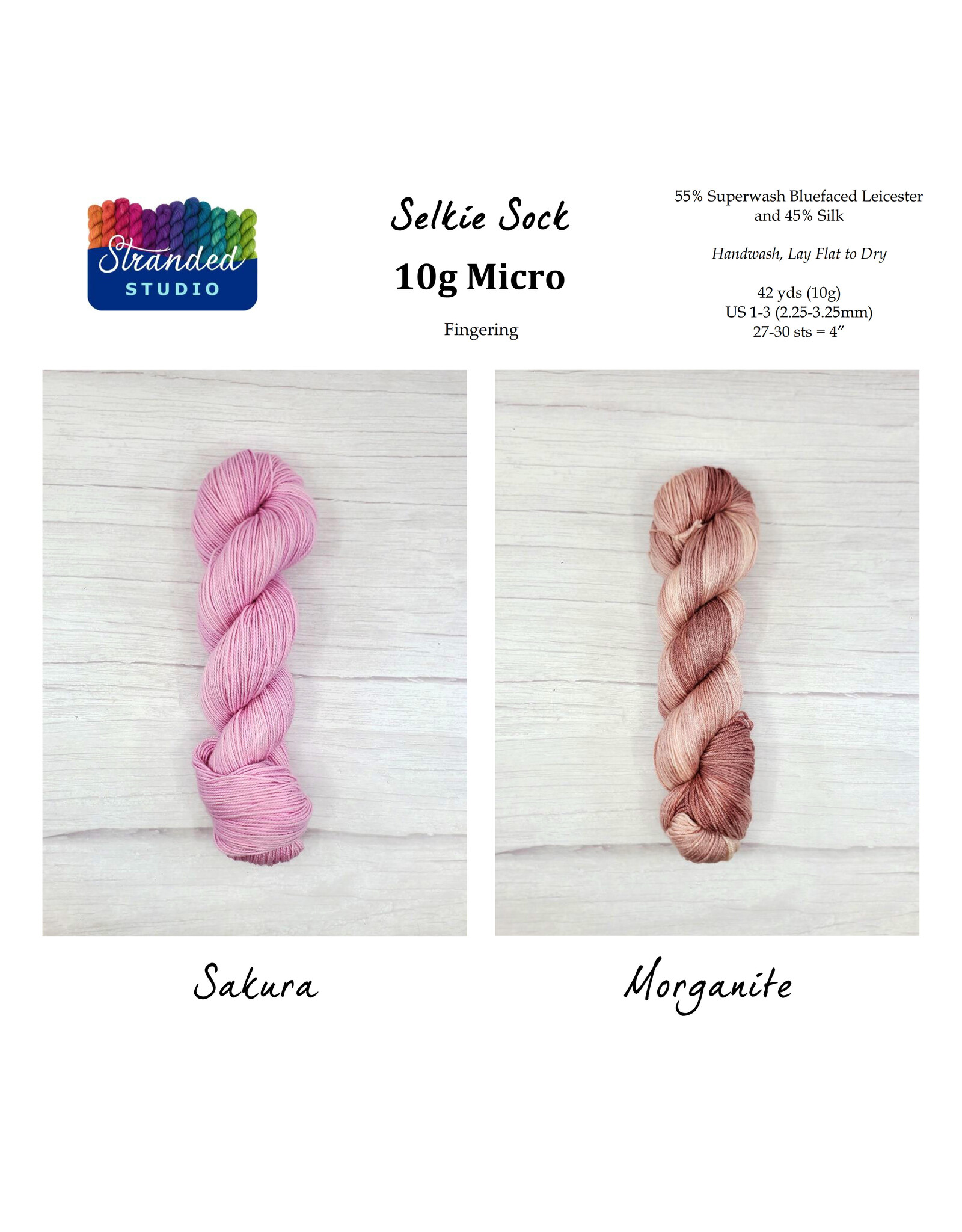 Stranded Studio Selkie Sock 10g Micro
