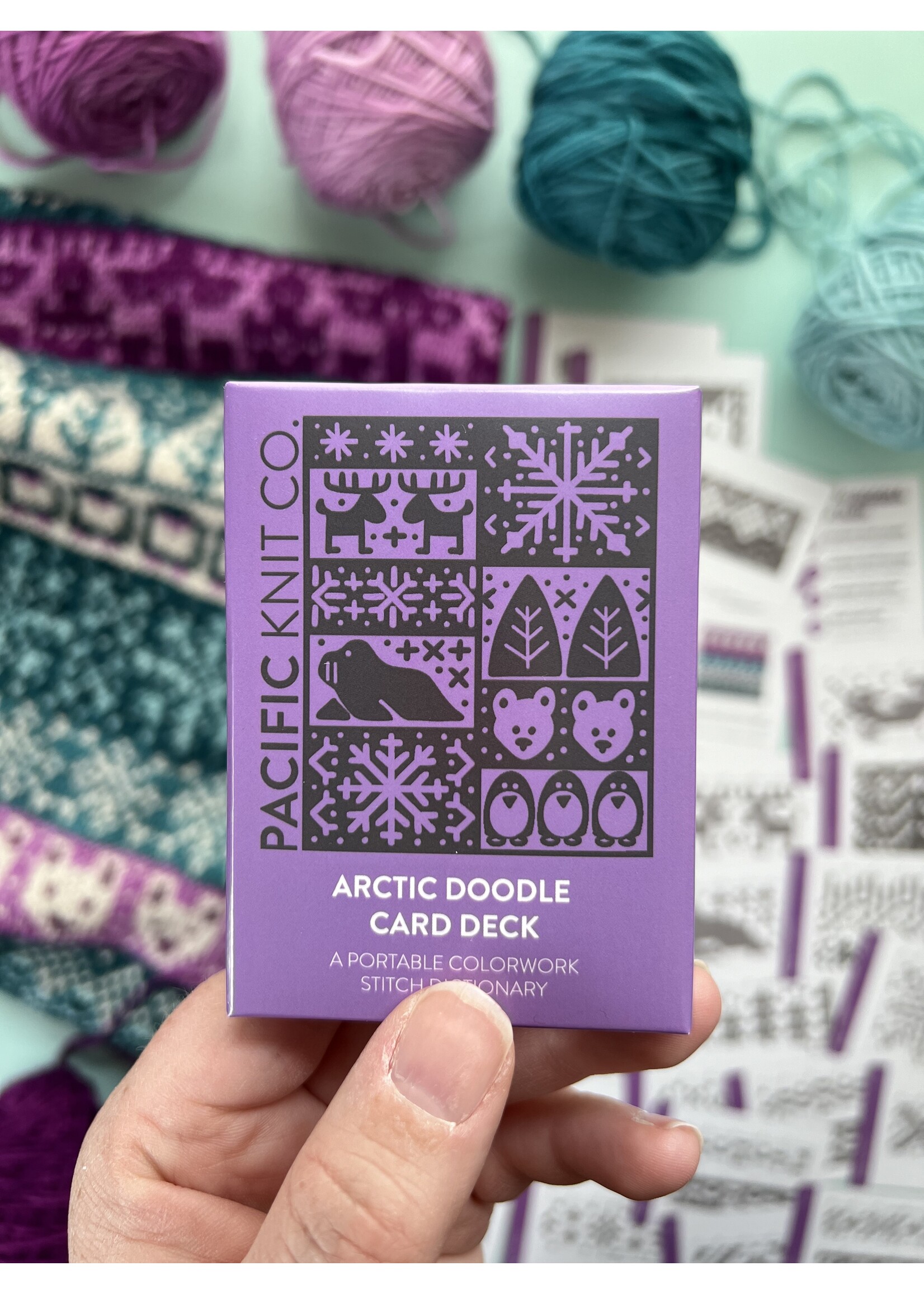Pacific Knit Co Doodle Deck - Arctic