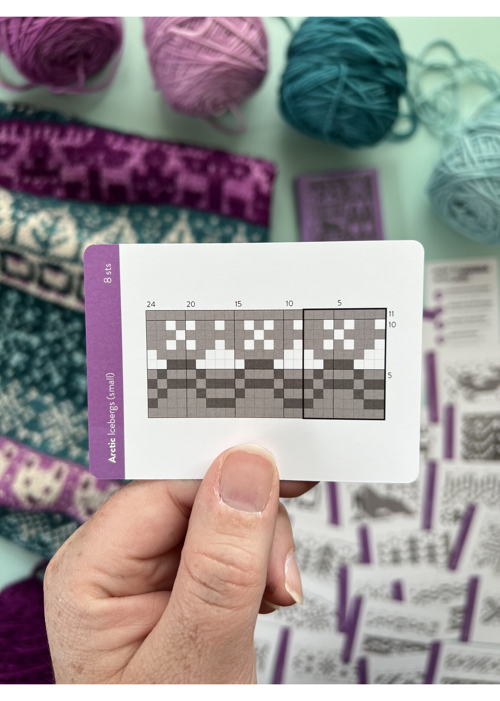 Pacific Knit Co Doodle Deck - Arctic