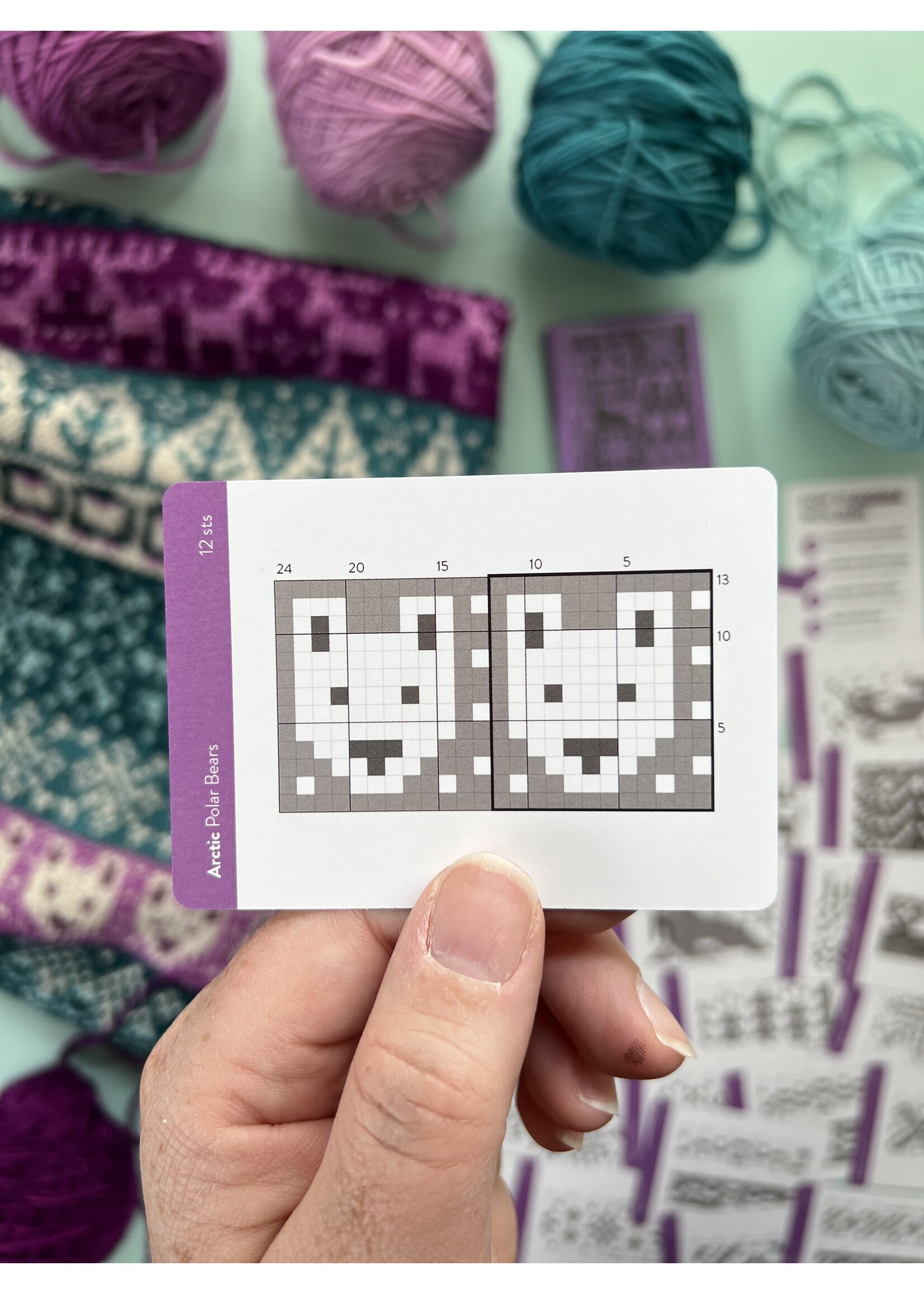 Pacific Knit Co Doodle Deck - Arctic