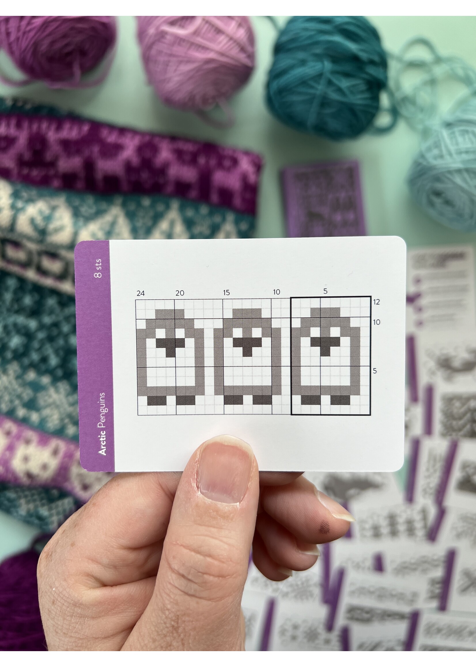 Pacific Knit Co Doodle Deck - Arctic