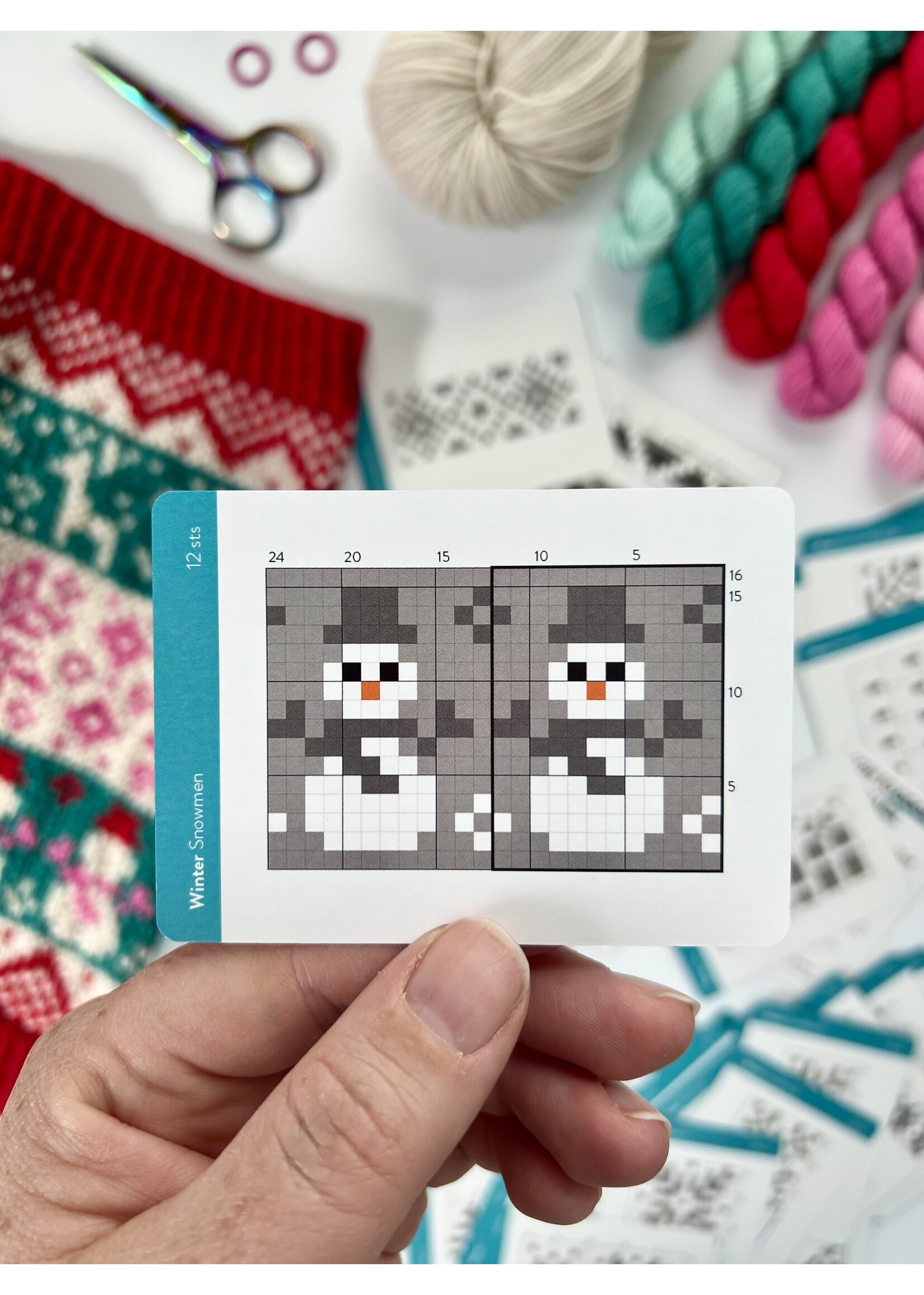 Pacific Knit Co Doodle Deck - Winter