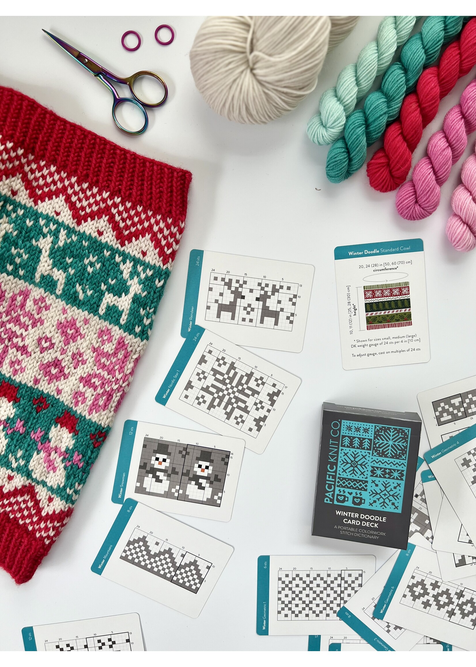 Pacific Knit Co Doodle Deck - Winter