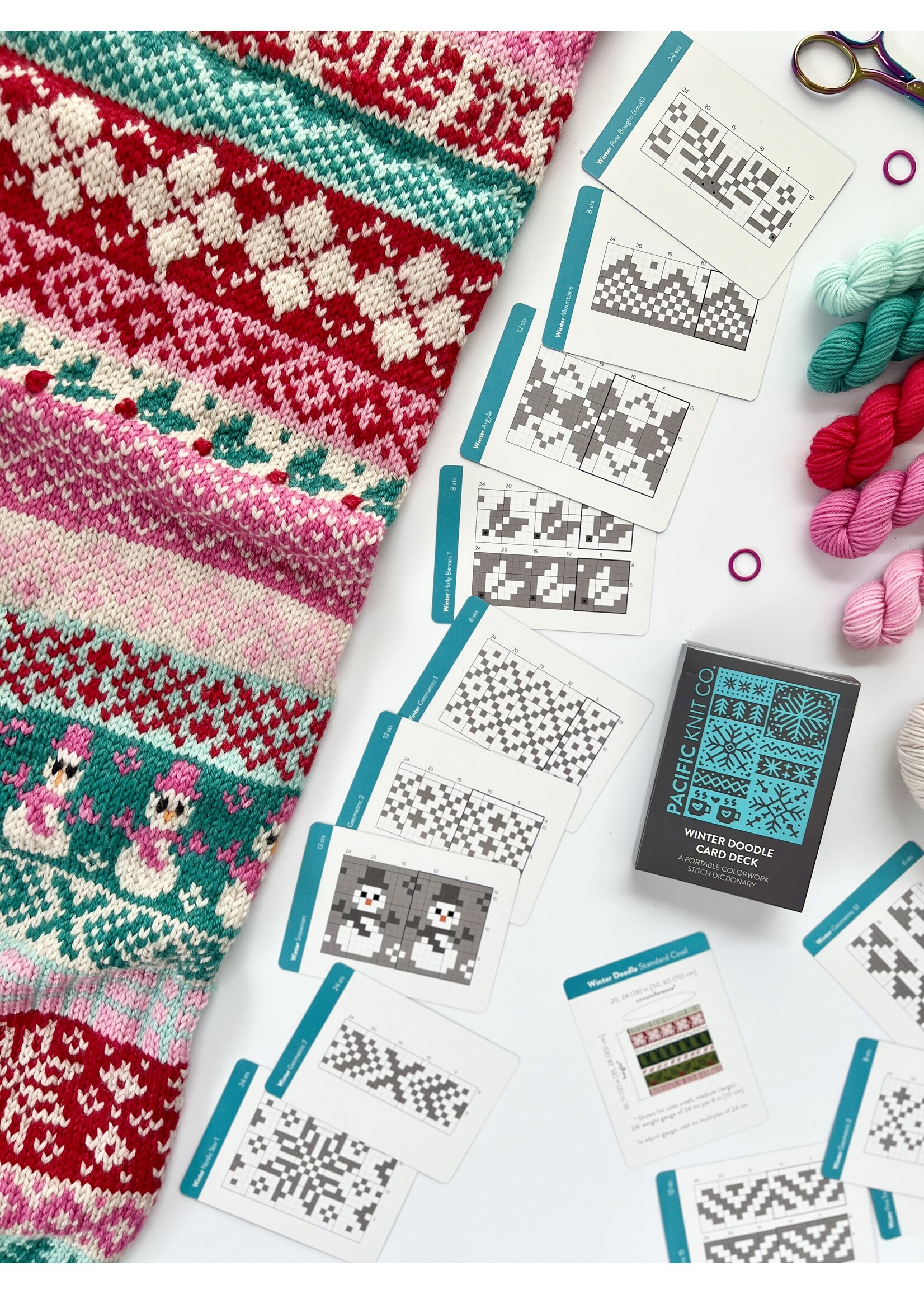 Pacific Knit Co Doodle Deck - Winter