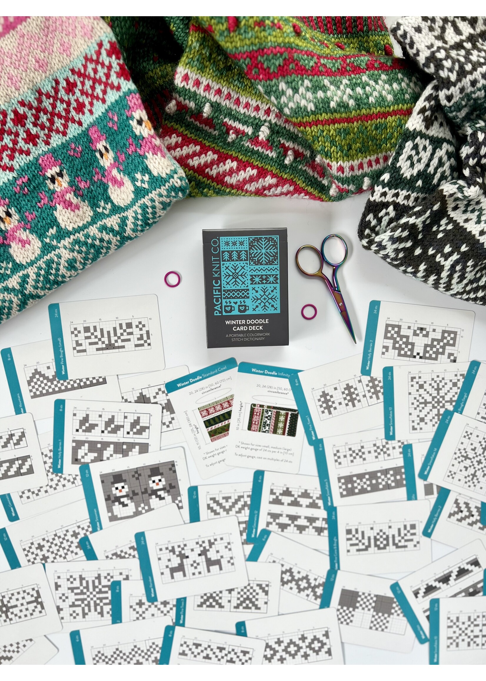 Pacific Knit Co Doodle Deck - Winter
