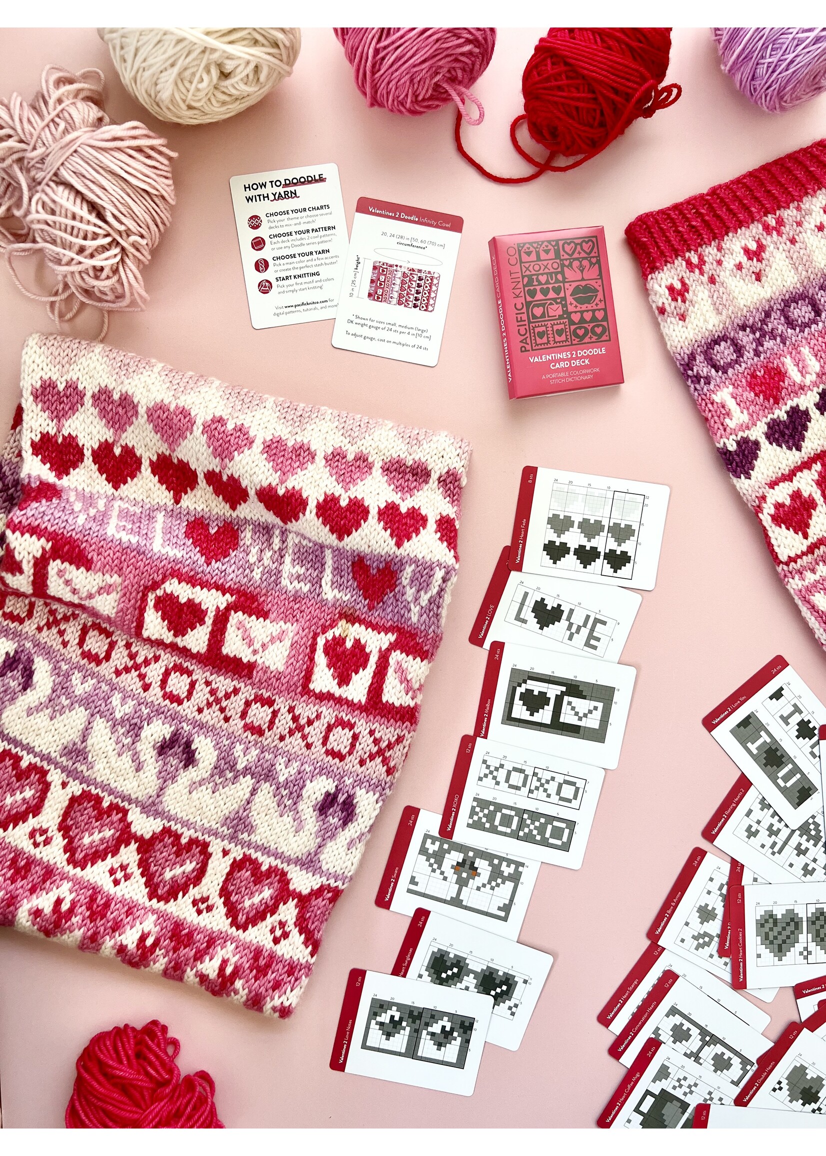 Pacific Knit Co Doodle Deck - Valentines 2