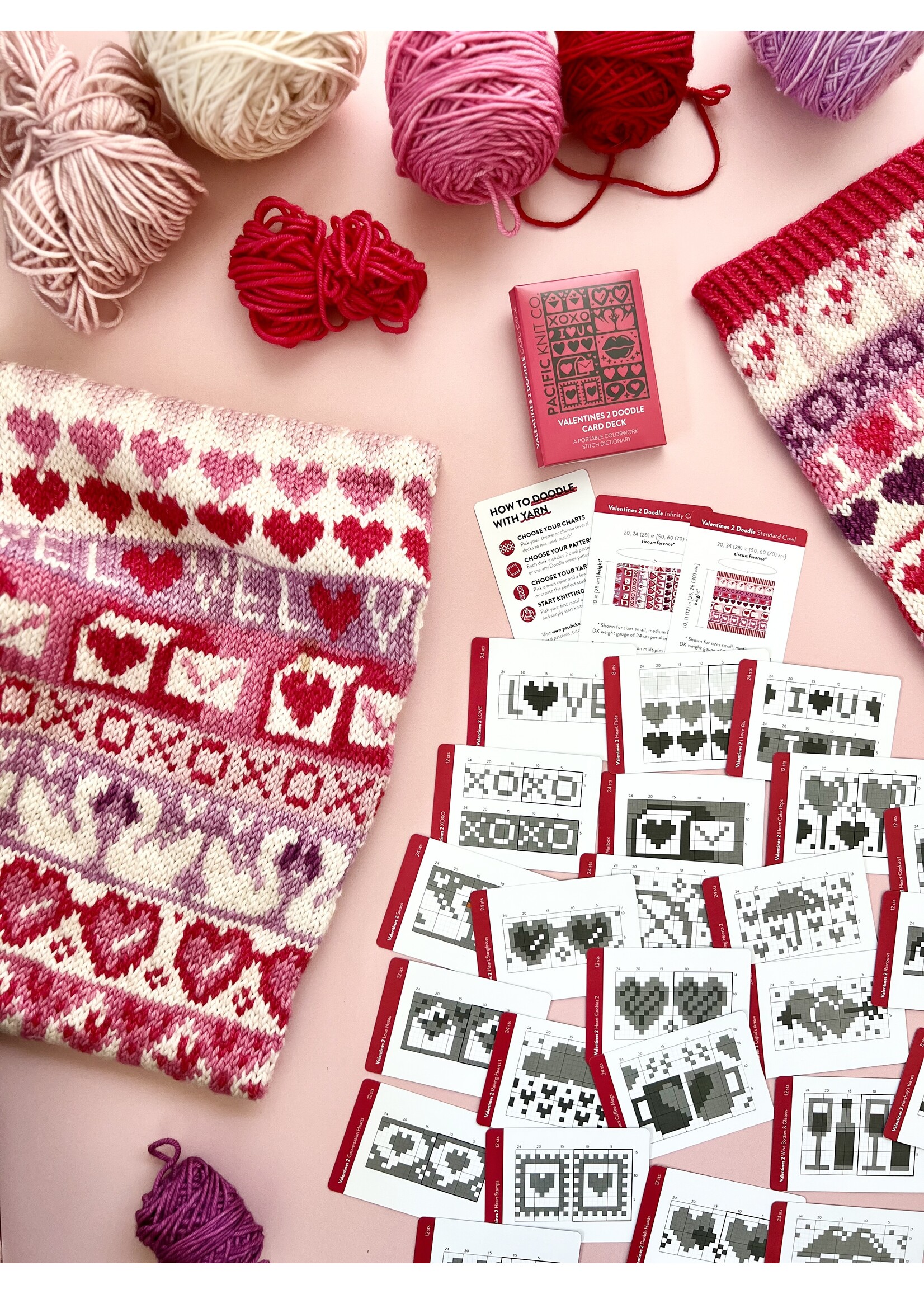 Pacific Knit Co Doodle Deck - Valentines 2