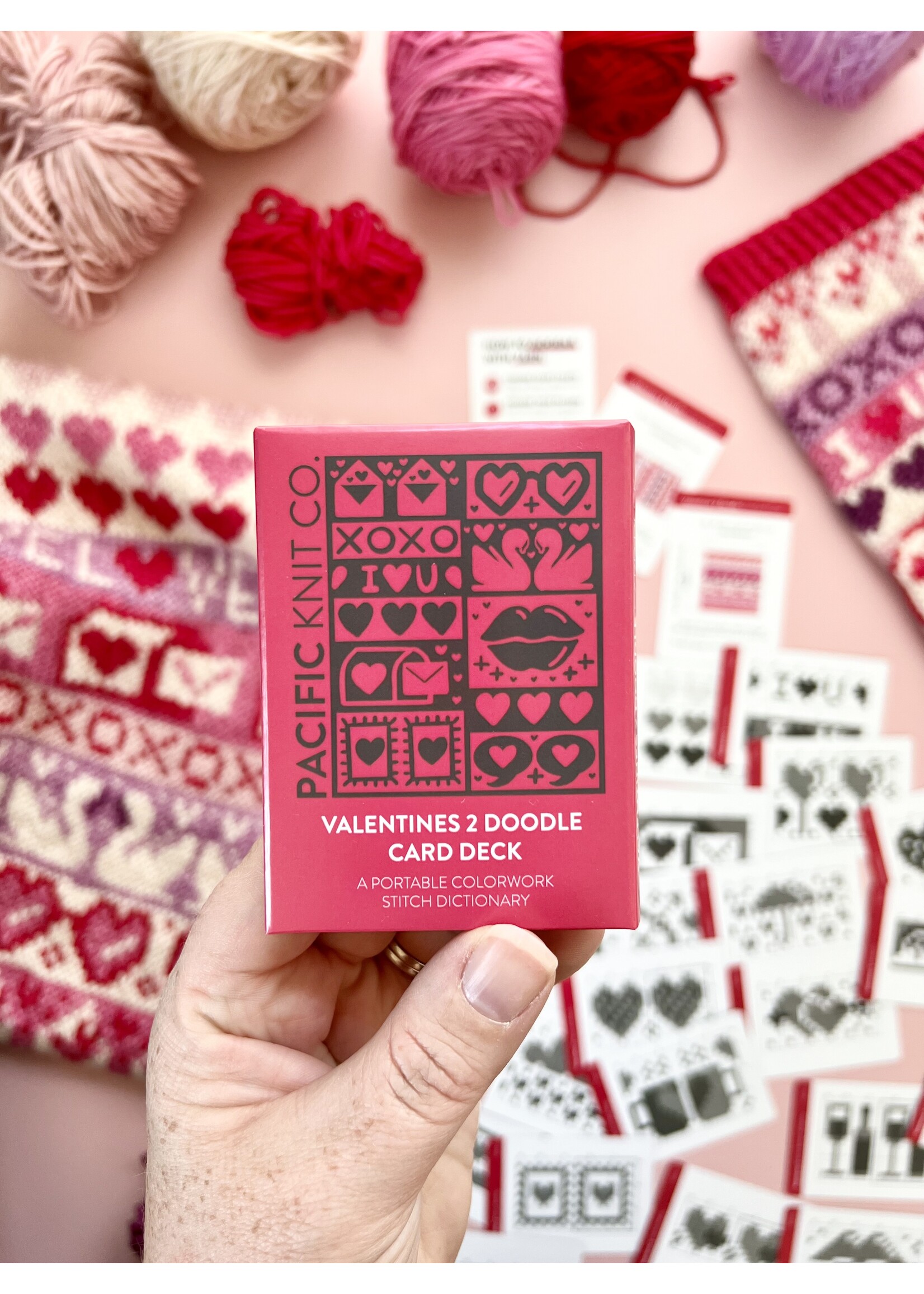 Pacific Knit Co Doodle Deck - Valentines 2