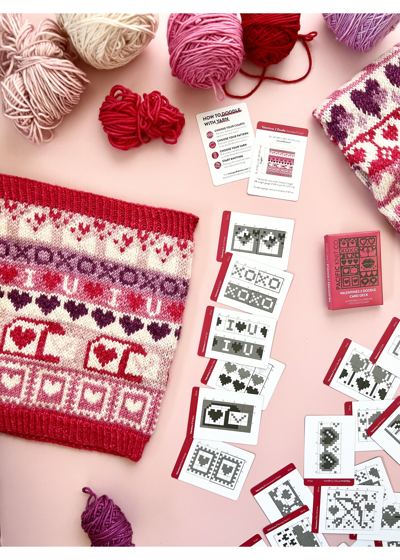 Pacific Knit Co Doodle Deck - Valentines 2
