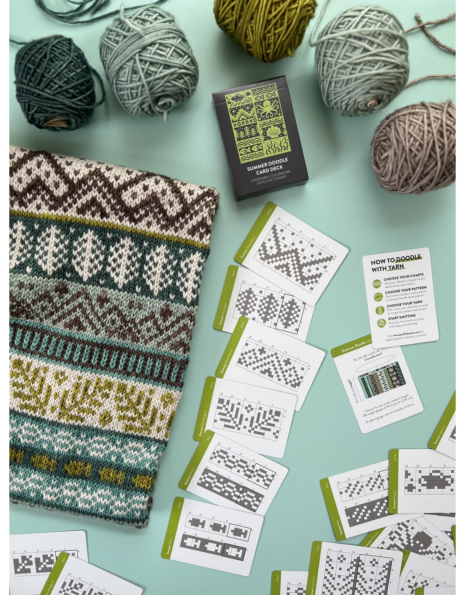 Pacific Knit Co Doodle Deck - Summer