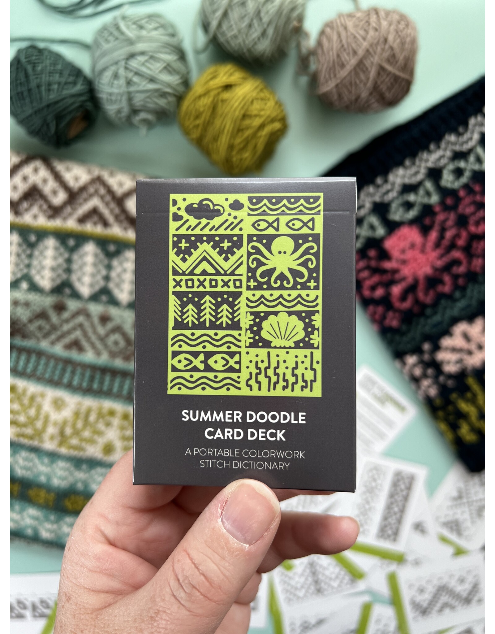 Pacific Knit Co Doodle Deck - Summer