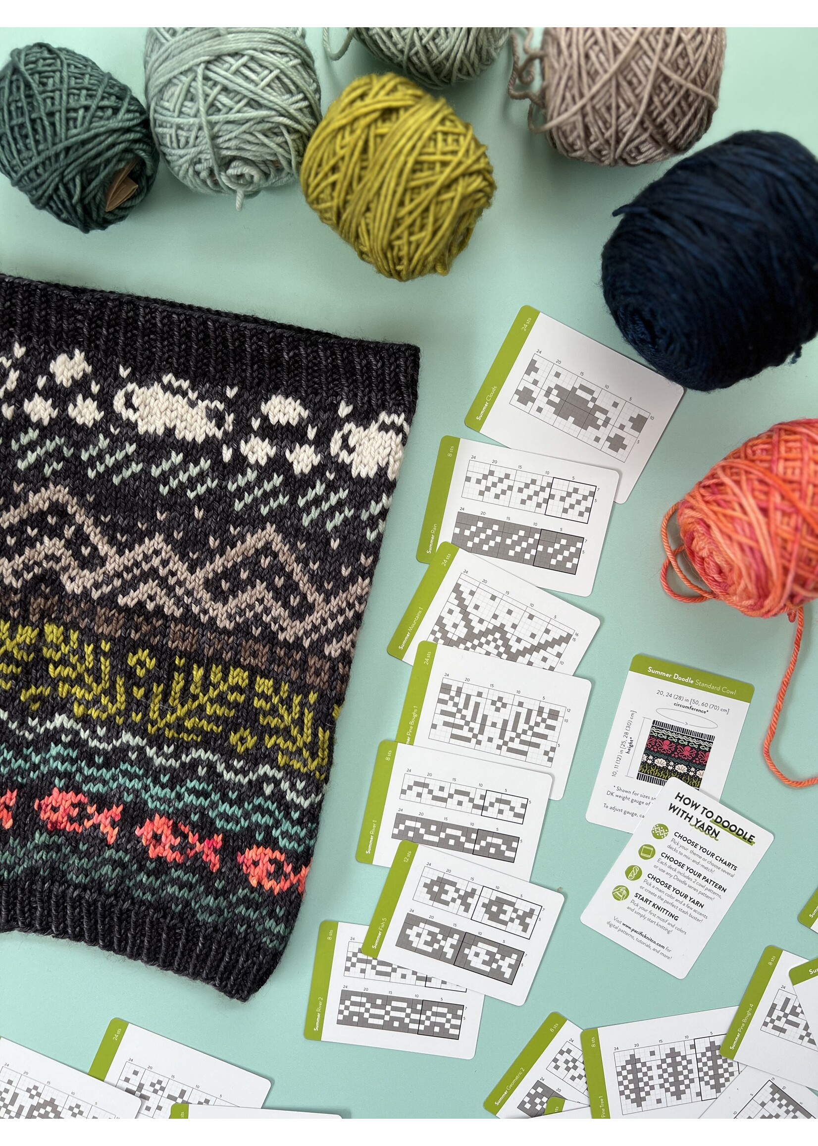 Pacific Knit Co Doodle Deck - Summer
