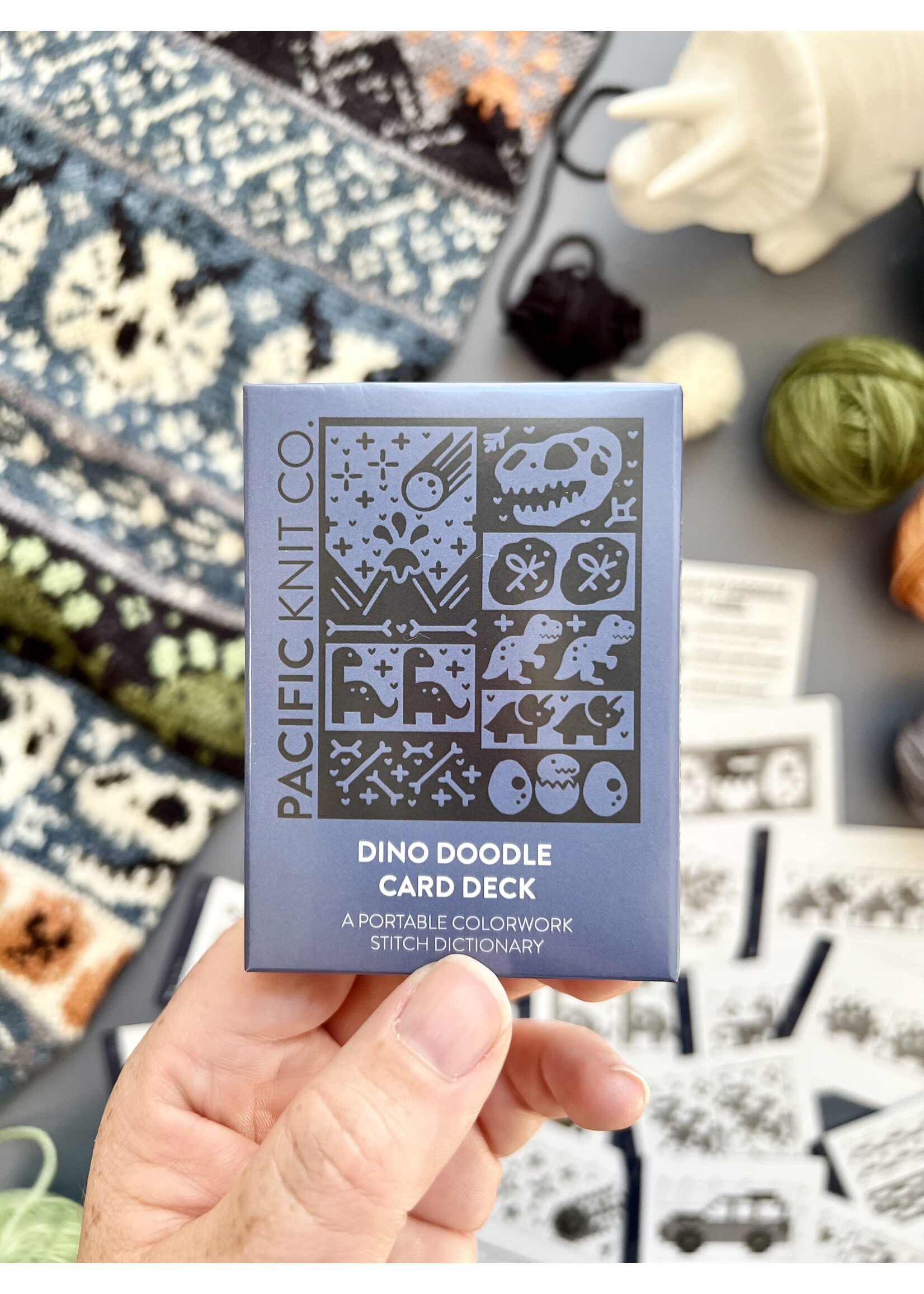 Pacific Knit Co Doodle Deck - Dino