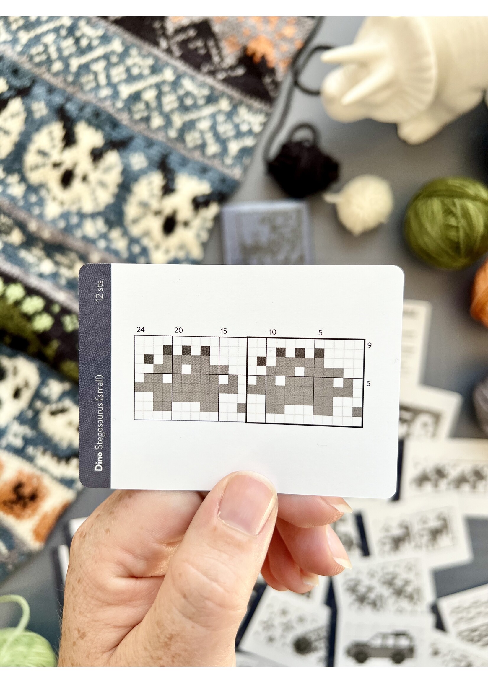 Pacific Knit Co Doodle Deck - Dino