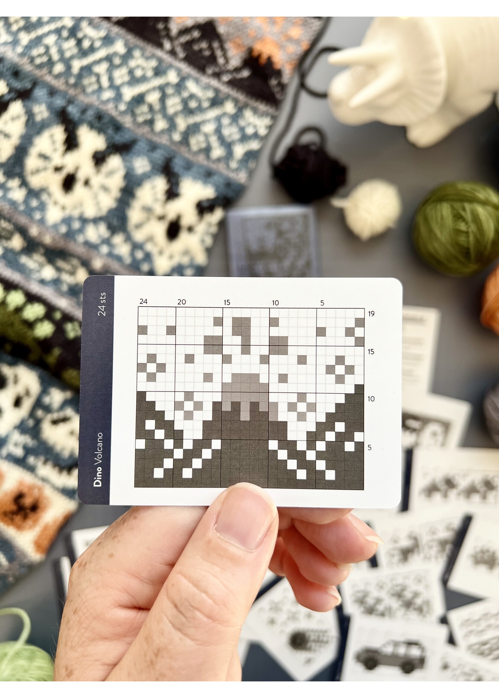 Pacific Knit Co Doodle Deck - Dino