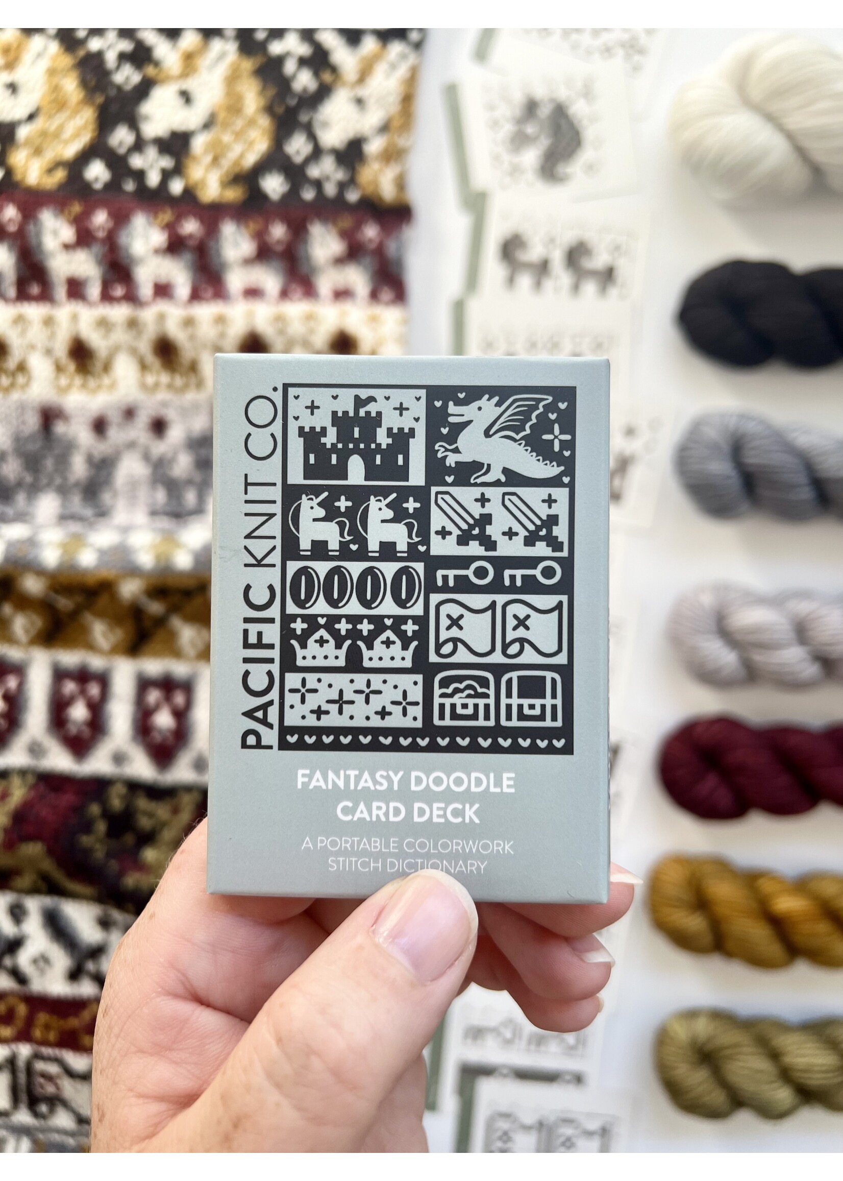 Pacific Knit Co Doodle Deck - Fantasy