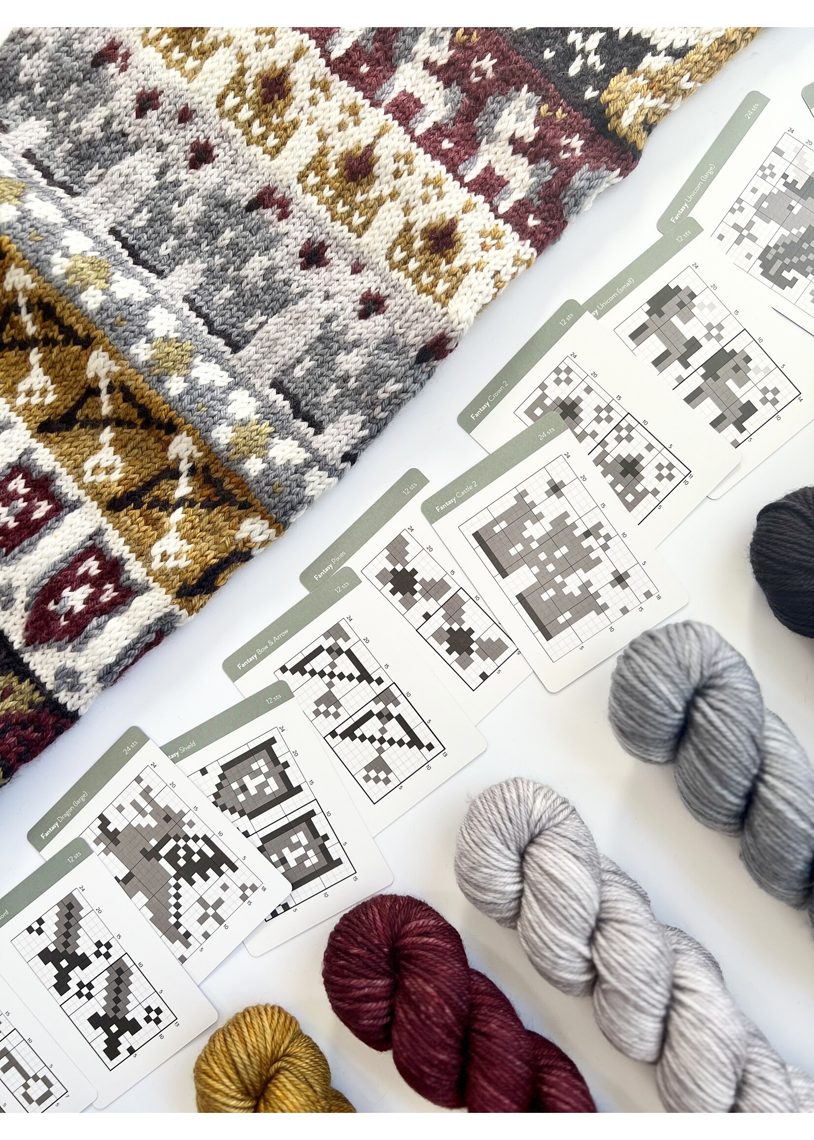 Pacific Knit Co Doodle Deck - Fantasy