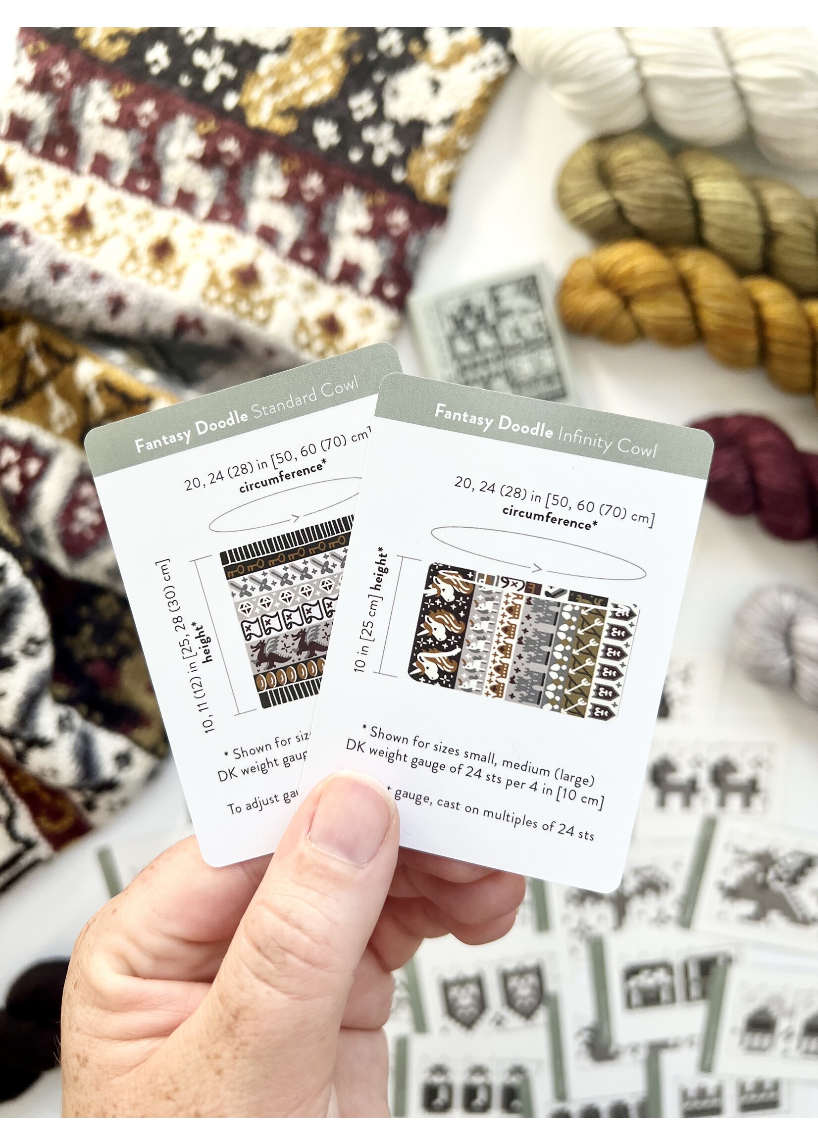 Pacific Knit Co Doodle Deck - Fantasy