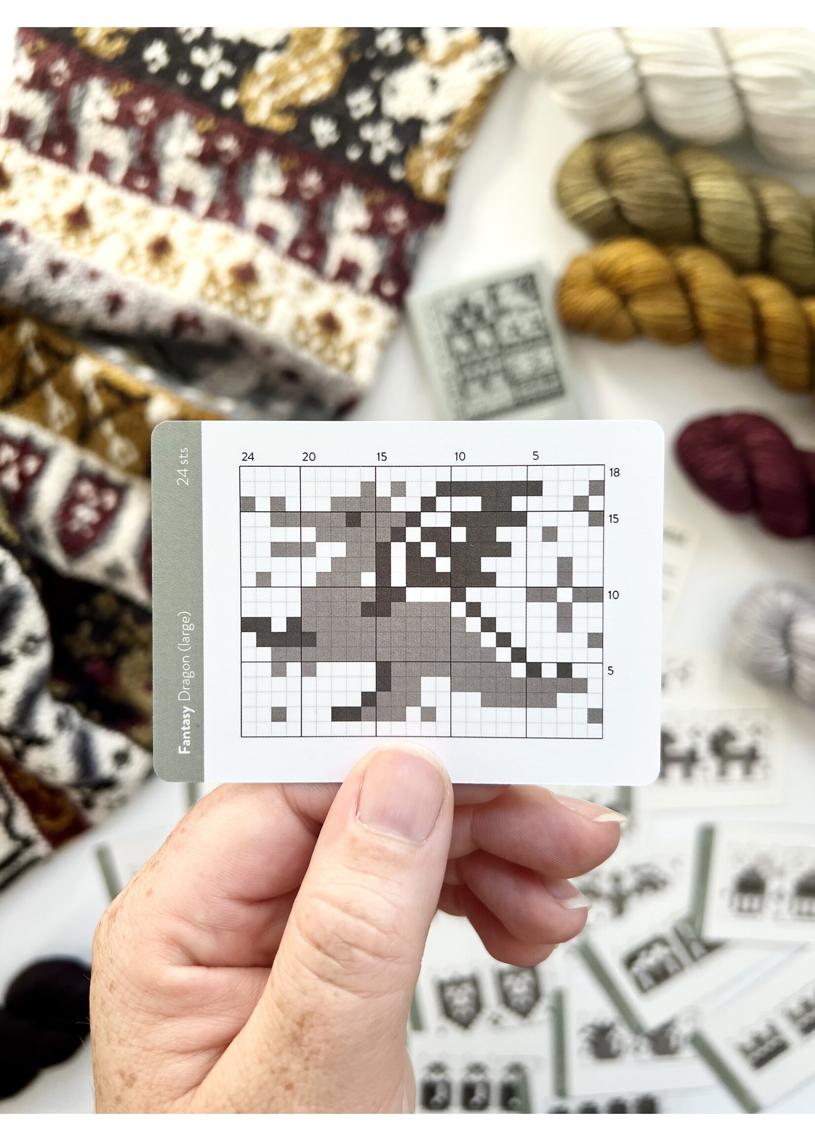 Pacific Knit Co Doodle Deck - Fantasy