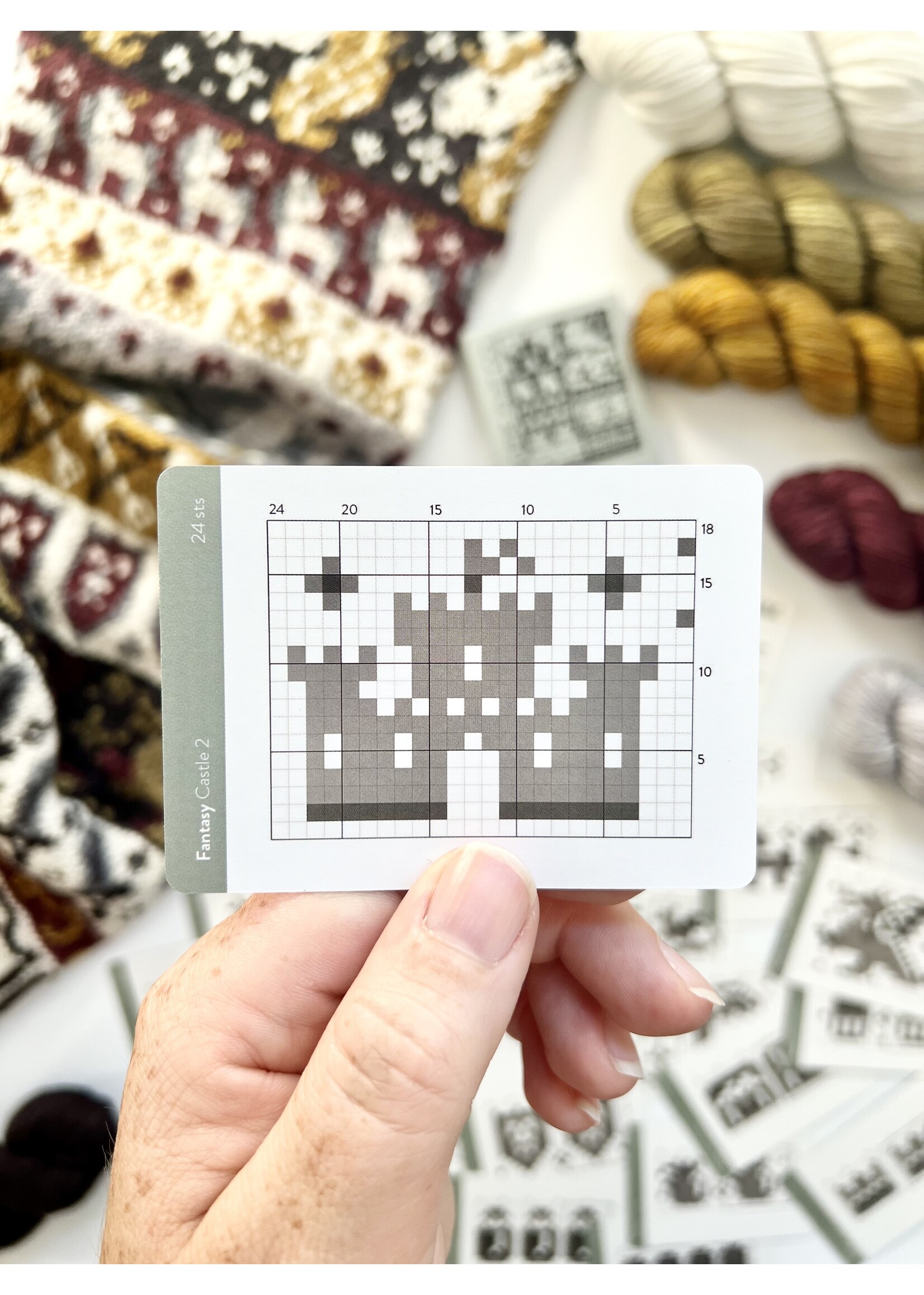 Pacific Knit Co Doodle Deck - Fantasy