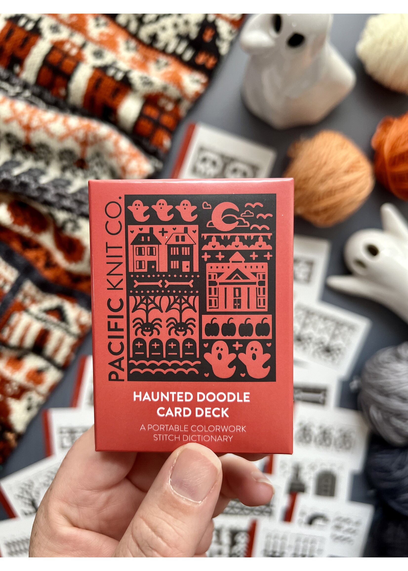 Pacific Knit Co Doodle Deck - Haunted