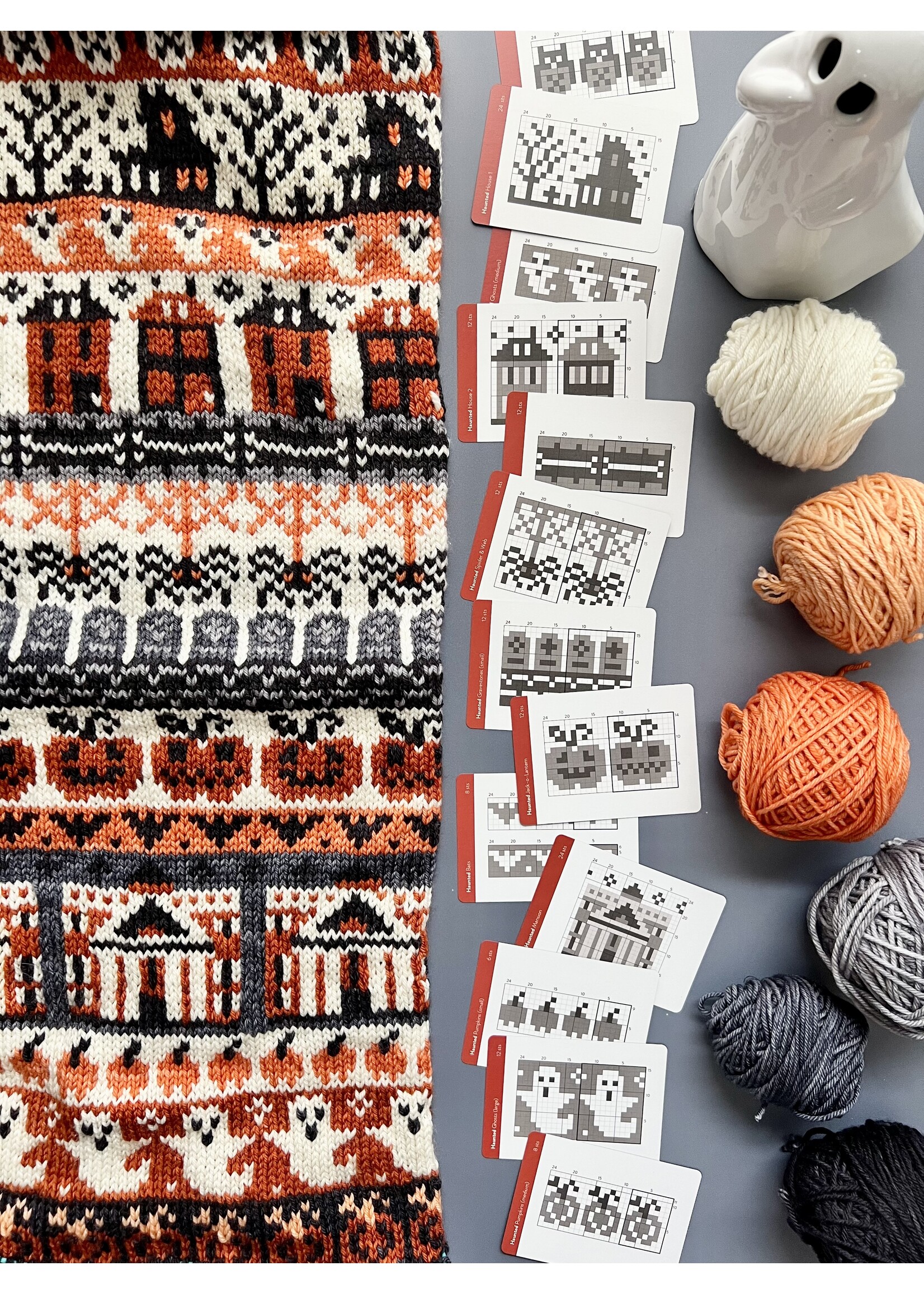Pacific Knit Co Doodle Deck - Haunted