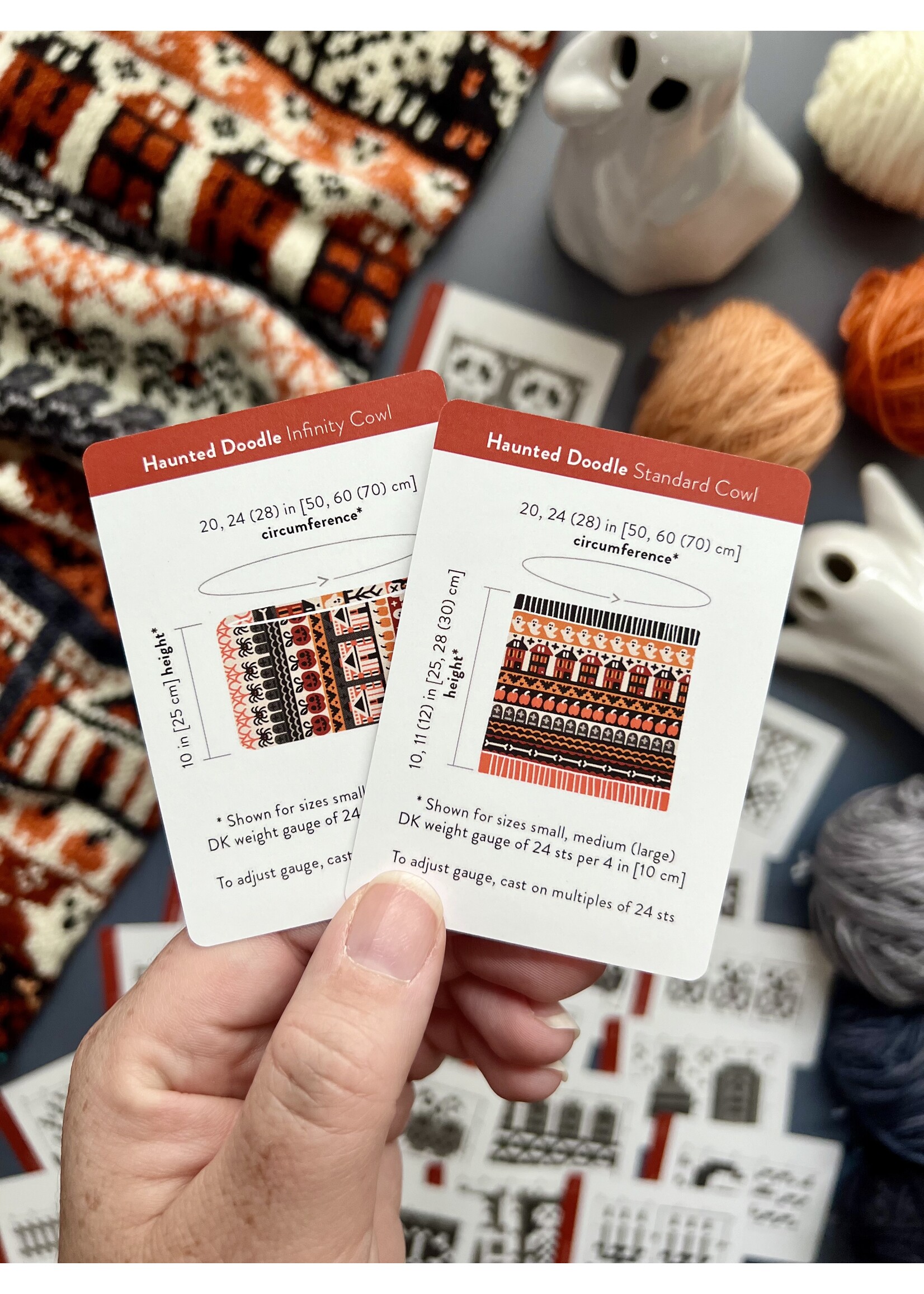 Pacific Knit Co Doodle Deck - Haunted